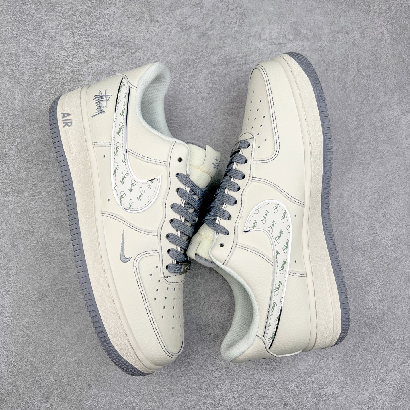 图片[3]-NK Air Force 1´07 Low 空军一号低帮百搭休闲运动板鞋 HH7518-041 柔软、弹性十足的缓震性能和出色的中底设计 横跨复古与现代的外型结合 造就出风靡全球 三十多年的Force 1 直到今天还深受青睐 实拍调校N版已经零色差零失真 百分百还原实物色彩所见即所得 不存在货不对板色差等低级问题 选购参考实物拍摄 不混卖不参货 只用心做好货严格选品 承诺混一赔十 尺码：36 36.5 37.5 38 38.5 39 40 40.5 41 42 42.5 43 44 44.5 45-选品中心