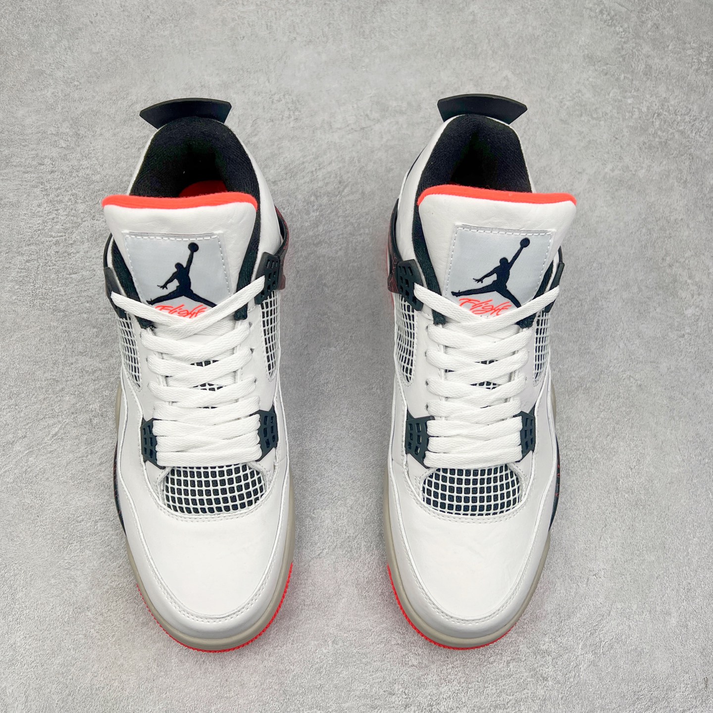 图片[2]-＃头层特价福利 Air Jordan AJ4 Retro 系列 头层皮料加持 大厂出品 原纸板楦头开发 完美鞋型匹配公司货 正确TPU鞋舌锁扣 乳胶鞋垫 最新原厂底模 大底卡色咬花完美 鞋柜必备鞋款 终端现货供应 尺码：36 36.5 37.5 38 38.5 39 40 40.5 41 42 42.5 43 44 44.5 45 46 47.5-选品中心