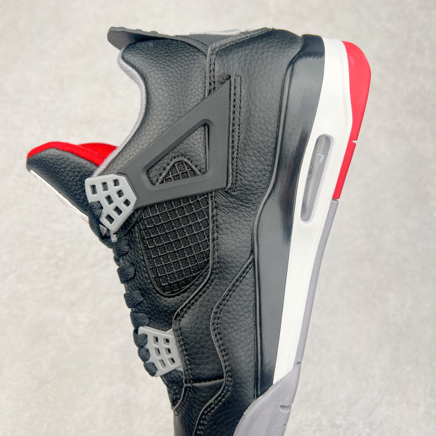 图片[7]-＃头层特价福利 Air Jordan AJ4 Retro 系列 头层皮料加持 大厂出品 原纸板楦头开发 完美鞋型匹配公司货 正确TPU鞋舌锁扣 乳胶鞋垫 最新原厂底模 大底卡色咬花完美 鞋柜必备鞋款 终端现货供应 尺码：36 36.5 37.5 38 38.5 39 40 40.5 41 42 42.5 43 44 44.5 45 46 47.5-选品中心