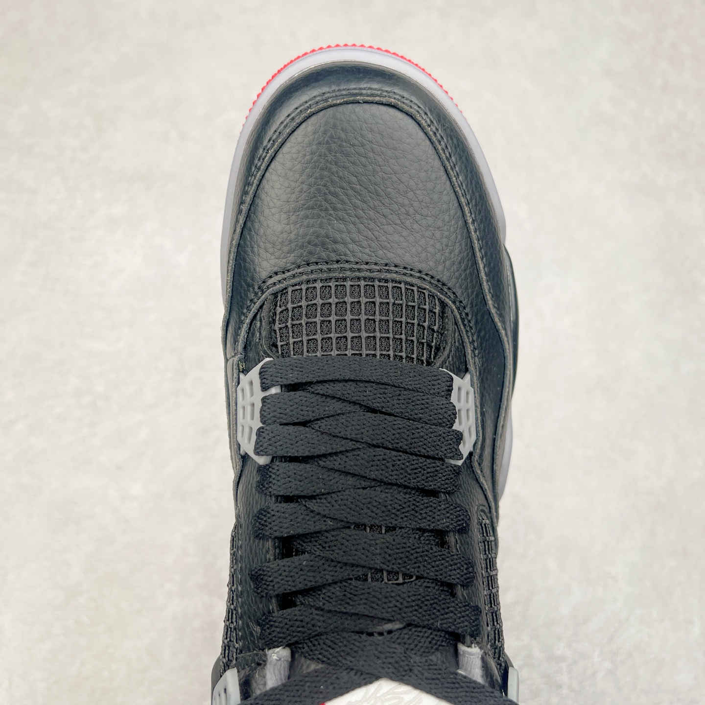 图片[4]-＃头层特价福利 Air Jordan AJ4 Retro 系列 头层皮料加持 大厂出品 原纸板楦头开发 完美鞋型匹配公司货 正确TPU鞋舌锁扣 乳胶鞋垫 最新原厂底模 大底卡色咬花完美 鞋柜必备鞋款 终端现货供应 尺码：36 36.5 37.5 38 38.5 39 40 40.5 41 42 42.5 43 44 44.5 45 46 47.5-选品中心