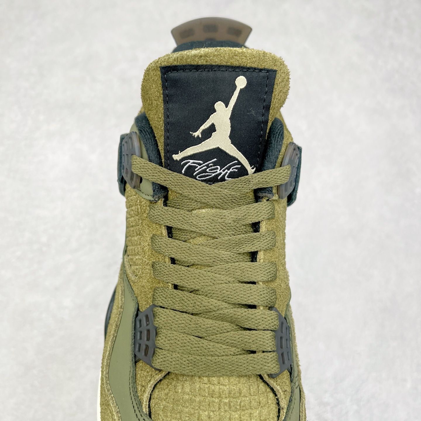 图片[5]-＃头层特价福利 Air Jordan AJ4 Retro 系列 头层皮料加持 大厂出品 原纸板楦头开发 完美鞋型匹配公司货 正确TPU鞋舌锁扣 乳胶鞋垫 最新原厂底模 大底卡色咬花完美 鞋柜必备鞋款 终端现货供应 尺码：36 36.5 37.5 38 38.5 39 40 40.5 41 42 42.5 43 44 44.5 45 46 47.5-选品中心