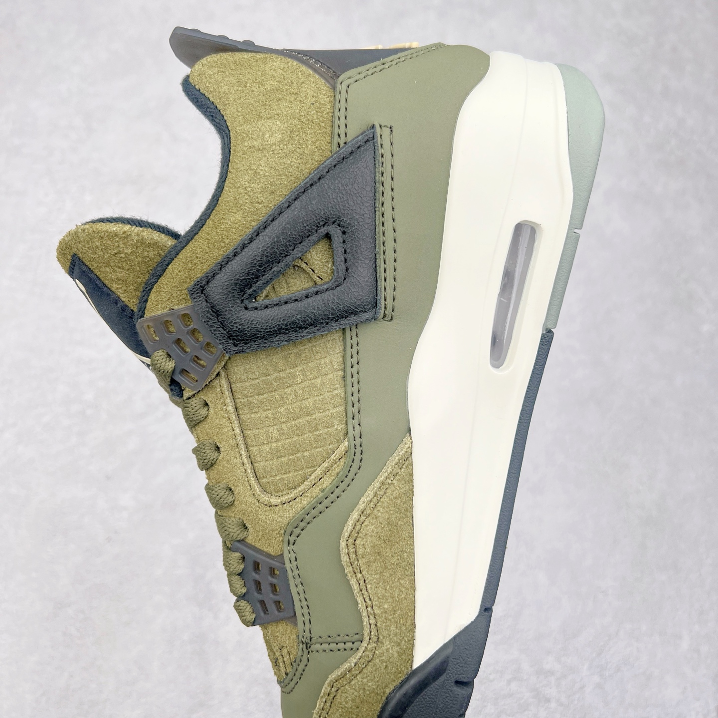 图片[7]-＃头层特价福利 Air Jordan AJ4 Retro 系列 头层皮料加持 大厂出品 原纸板楦头开发 完美鞋型匹配公司货 正确TPU鞋舌锁扣 乳胶鞋垫 最新原厂底模 大底卡色咬花完美 鞋柜必备鞋款 终端现货供应 尺码：36 36.5 37.5 38 38.5 39 40 40.5 41 42 42.5 43 44 44.5 45 46 47.5-选品中心