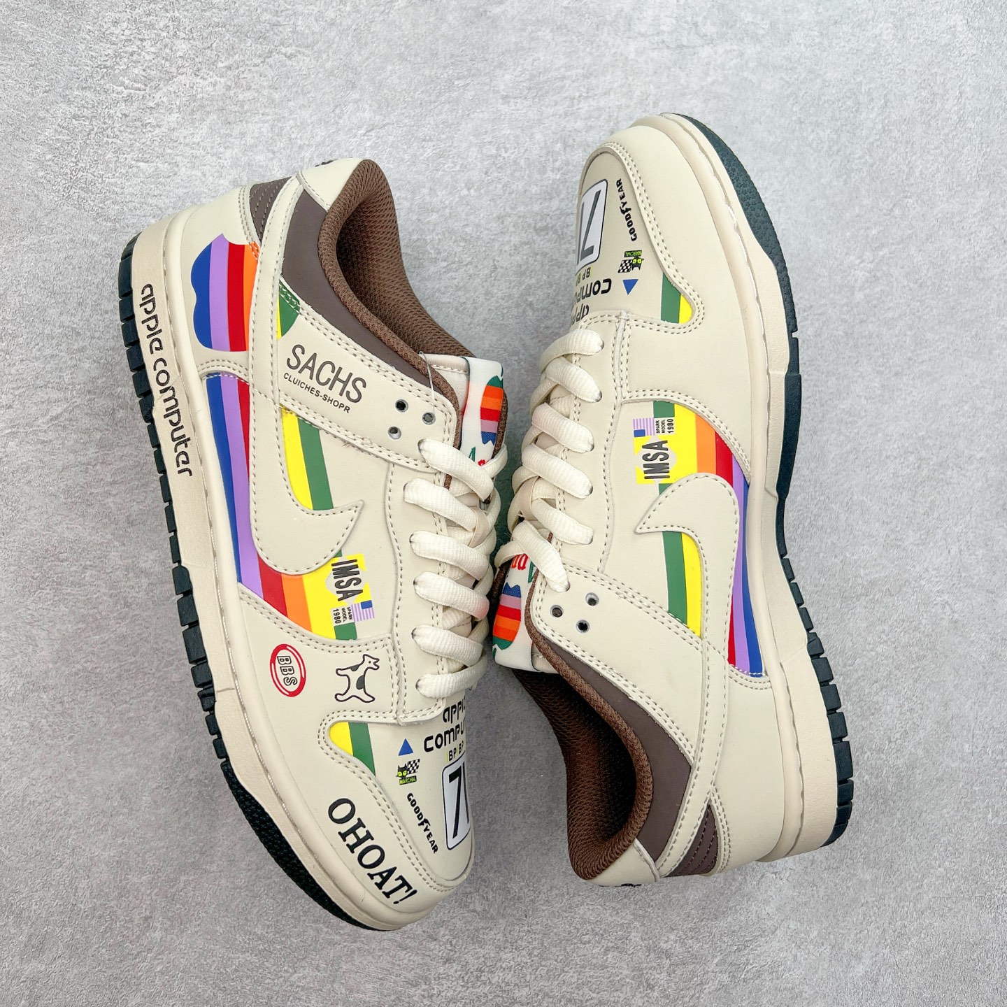 图片[3]-NK Dunk Low 定制配色 MU0232-368 大厂出品 极力推荐 原装头层材料 独家版型蒸餾加工帶來的是更好的视觉和脚感体验大厂纯原品质出货 清洁度 电绣工艺 皮料切割干净无任何毛边 细节完美 实拍调校N版已经零色差零失真 百分百还原实物色彩所见即所得 不存在货不对板色差等低级问题 选购参考实物拍摄 不混卖不参货 只用心做好货严格选品 承诺混一赔十 尺码：36 36.5 37.5 38 38.5 39 40 40.5 41 42 42.5 43 44 44.5 45-选品中心