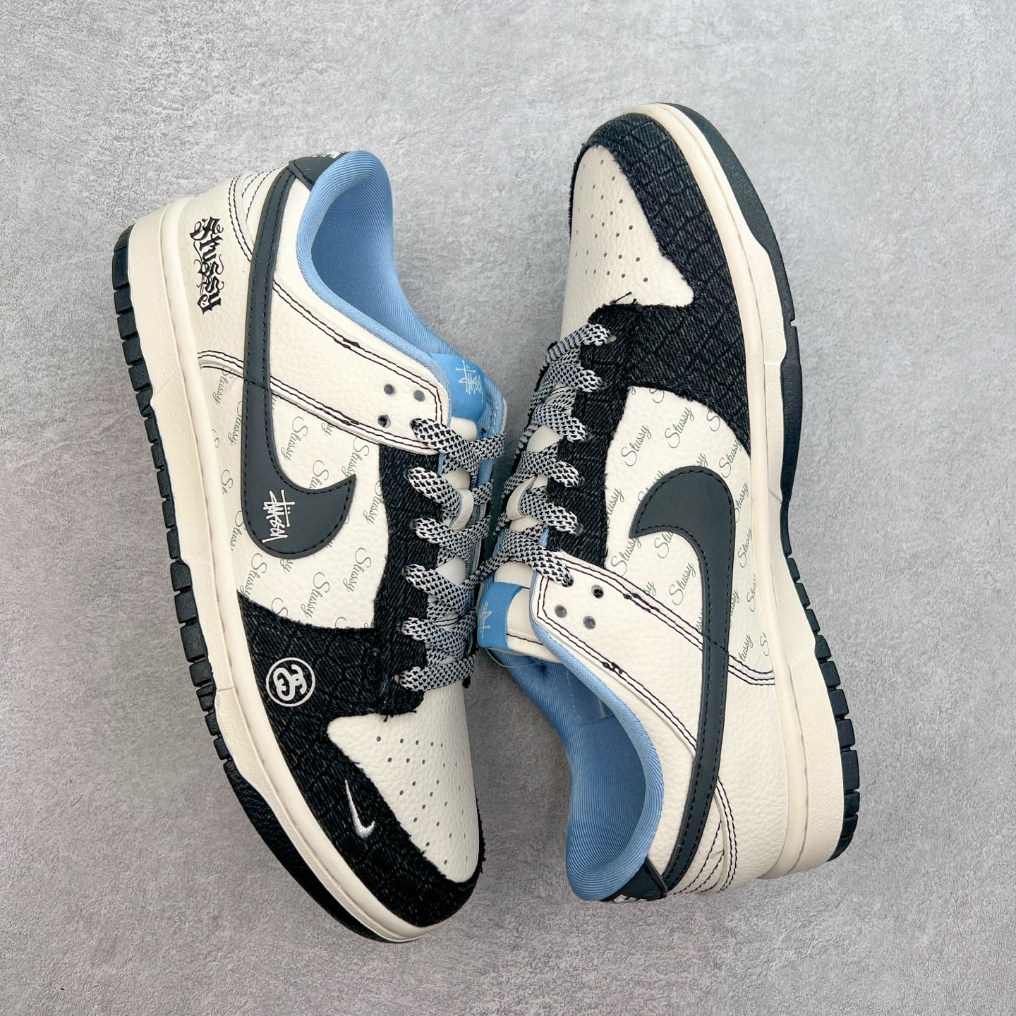 图片[3]-NK Dunk Low 定制配色 ZH2598-267 大厂出品 极力推荐 原装头层材料 独家版型蒸餾加工帶來的是更好的视觉和脚感体验大厂纯原品质出货 清洁度 电绣工艺 皮料切割干净无任何毛边 细节完美 实拍调校N版已经零色差零失真 百分百还原实物色彩所见即所得 不存在货不对板色差等低级问题 选购参考实物拍摄 不混卖不参货 只用心做好货严格选品 承诺混一赔十 尺码：36 36.5 37.5 38 38.5 39 40 40.5 41 42 42.5 43 44 44.5 45-选品中心