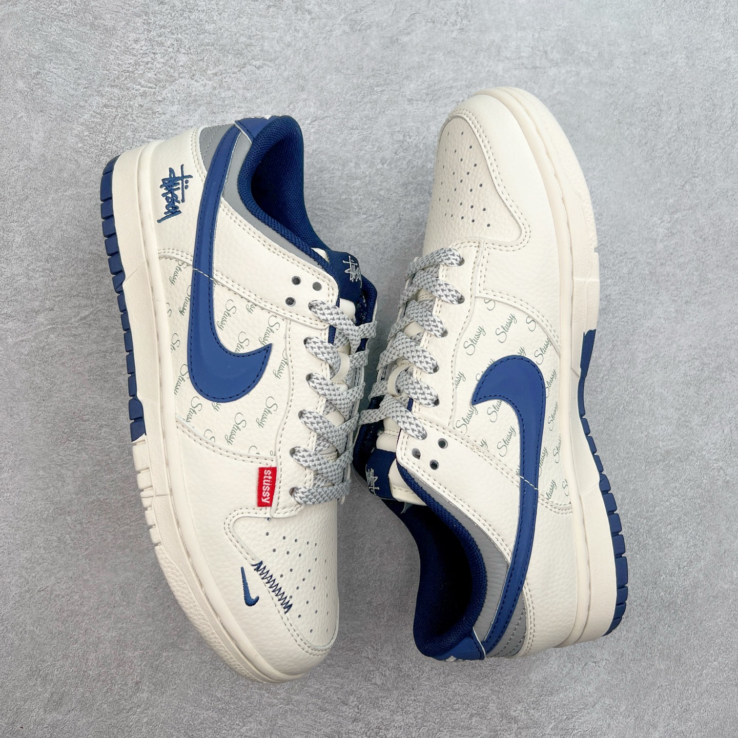 图片[3]-NK Dunk Low 定制配色 XS6089-541 大厂出品 极力推荐 原装头层材料 独家版型蒸餾加工帶來的是更好的视觉和脚感体验大厂纯原品质出货 清洁度 电绣工艺 皮料切割干净无任何毛边 细节完美 实拍调校N版已经零色差零失真 百分百还原实物色彩所见即所得 不存在货不对板色差等低级问题 选购参考实物拍摄 不混卖不参货 只用心做好货严格选品 承诺混一赔十 尺码：36 36.5 37.5 38 38.5 39 40 40.5 41 42 42.5 43 44 44.5 45-选品中心