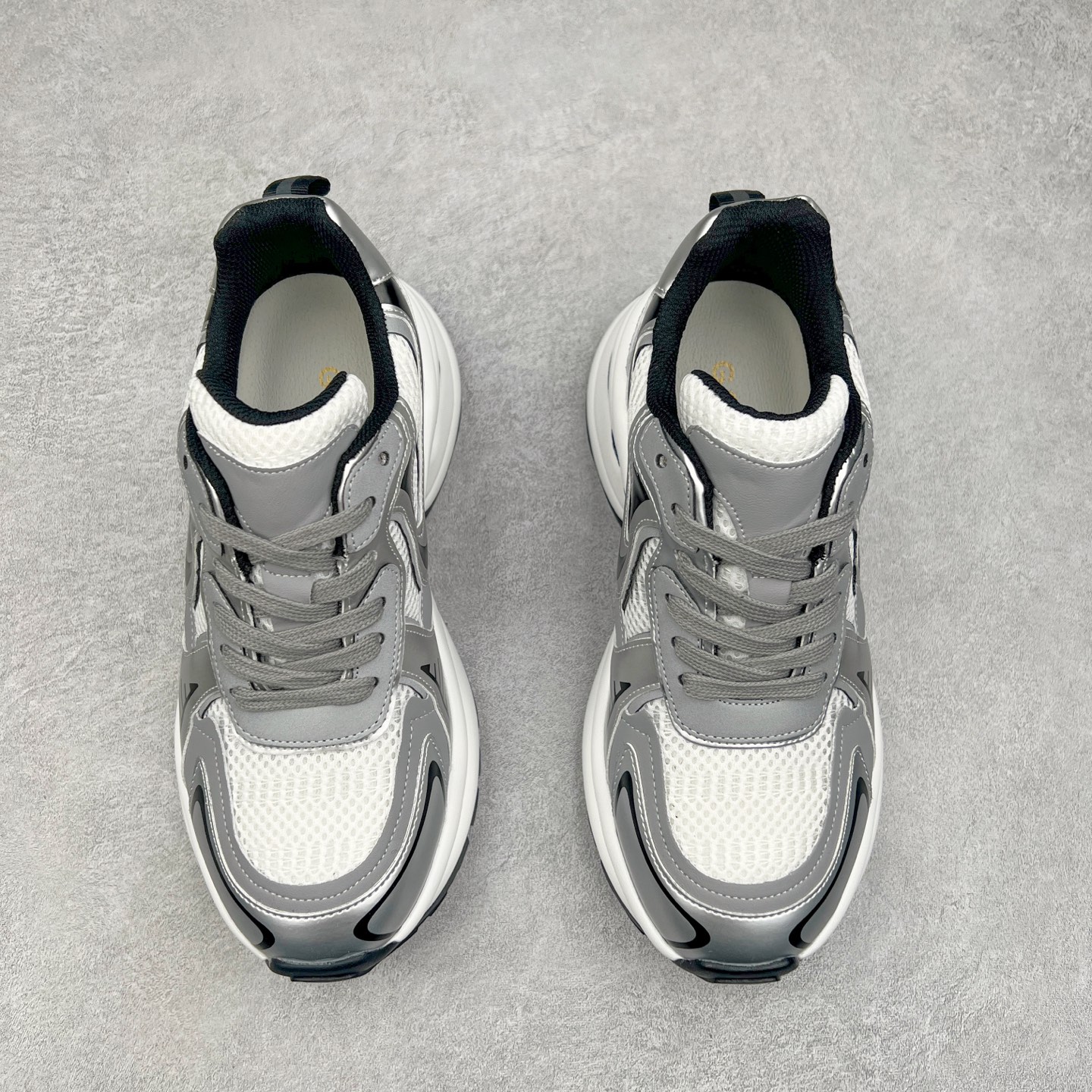 图片[2]-＃福利特价 GG-CC赵露思 白鹿同款老爹鞋 广东大厂出品 纯原正确版本 时髦look轻松定格 不费力展现率性氛围 酷帅机能风不规则设计 7cm增高厚底 大长腿既视感轻松拿捏 尺码：35 36 37 38 39 40-选品中心