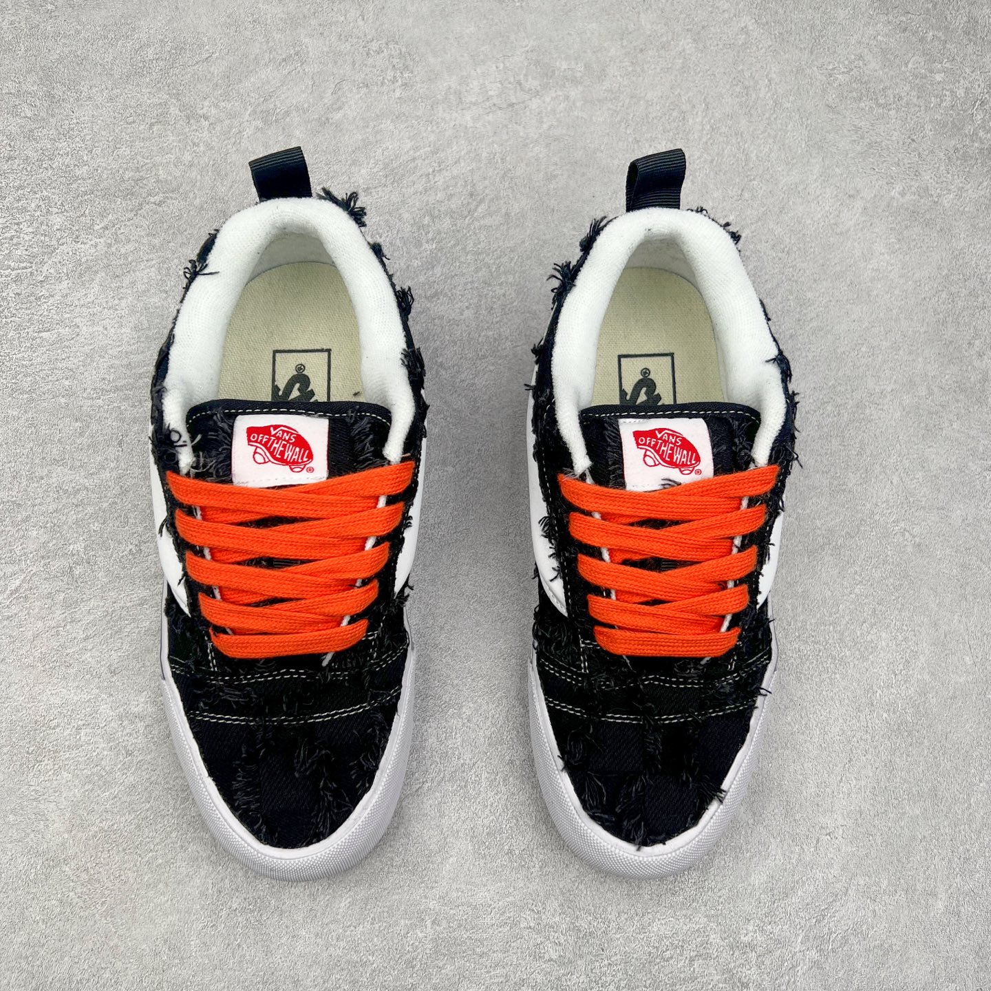 图片[2]-Vans Knu Skool 流苏长毛 复古休闲立体大Logo面包鞋 尺码：35 36 36.5 37 38 38.5 39 40 40.5 41 42 42.5 43 44 工艺：硫化1：1（重量1：1、真标、原钢印、材质标、鞋型标、合格证）-选品中心