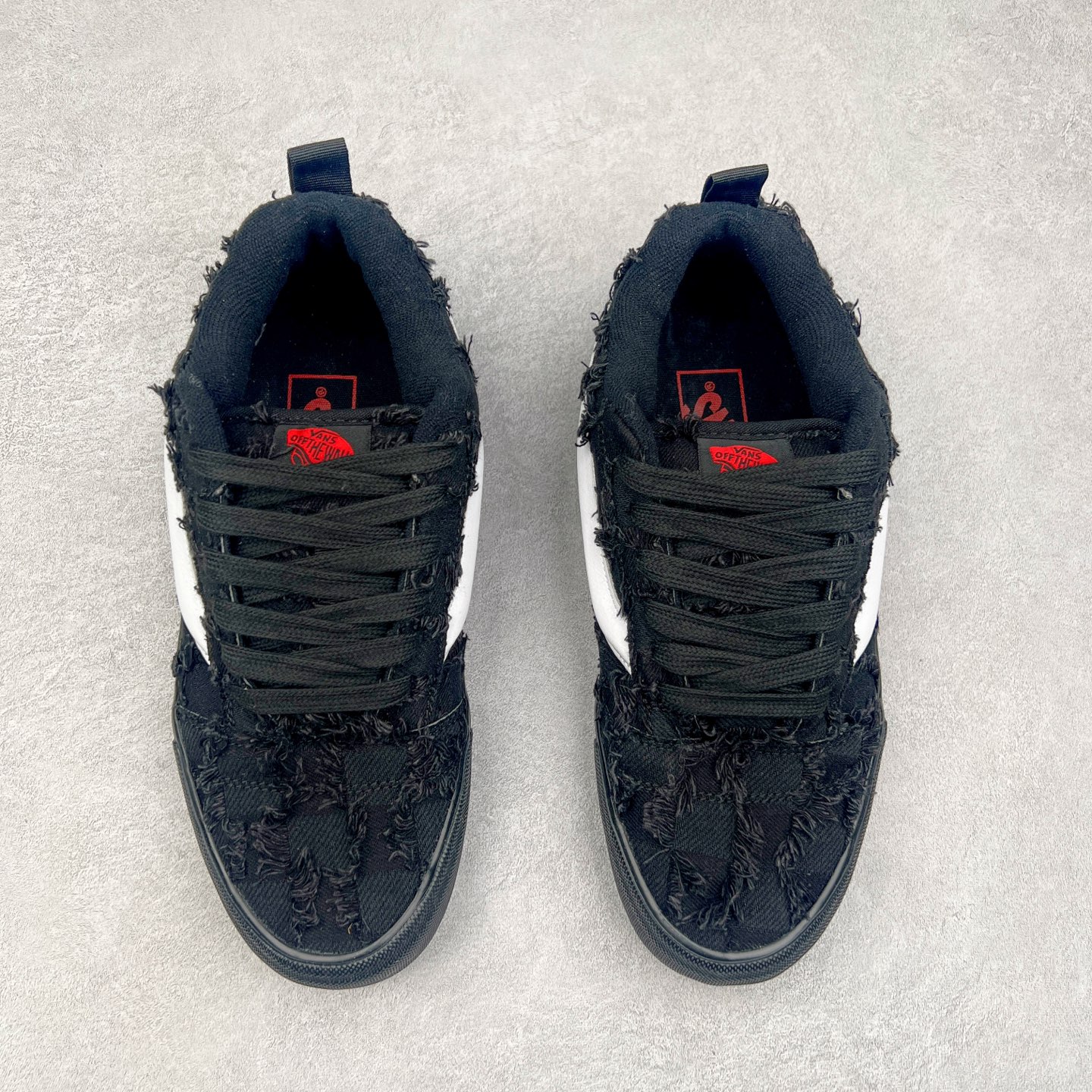 图片[2]-Vans Knu Skool 流苏长毛 复古休闲立体大Logo面包鞋 尺码：35 36 36.5 37 38 38.5 39 40 40.5 41 42 42.5 43 44 工艺：硫化1：1（重量1：1、真标、原钢印、材质标、鞋型标、合格证）-选品中心