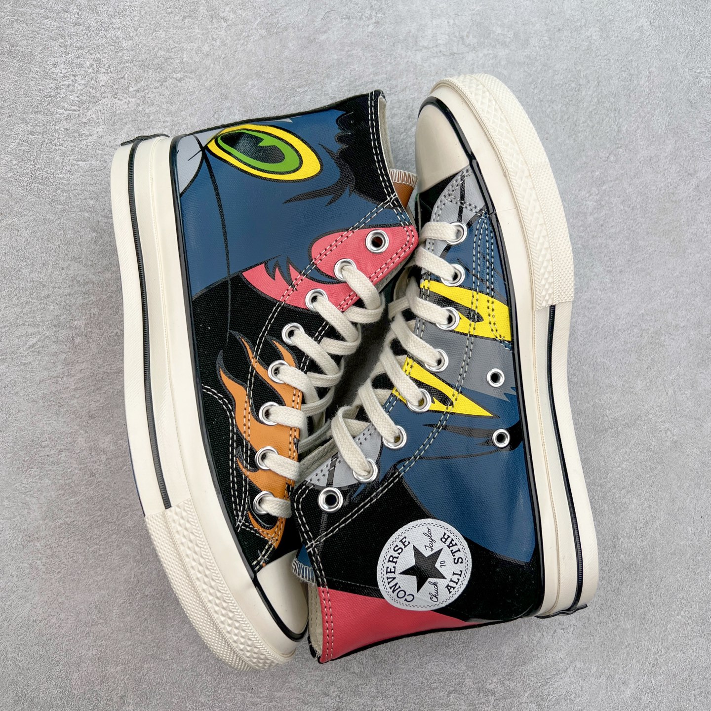 图片[3]-Converse x Tom and Jerry 匡威官方 猫和老鼠联名款 猫和老鼠85周年之际 与匡威再度携手 踏上怀旧之旅 全新联名登场 以猫和老鼠故事为灵感 经典1970s鞋型搭配鞋身动漫印花 经典动画片段 上演猫鼠追逐搞怪场景 挑动了全年龄段的DNA 童年回忆拉满 货号：A15110C 尺码：35 36 36.5 37 37.5 38 39 39.5 40 41 41.5 42 42.5 43 44-选品中心