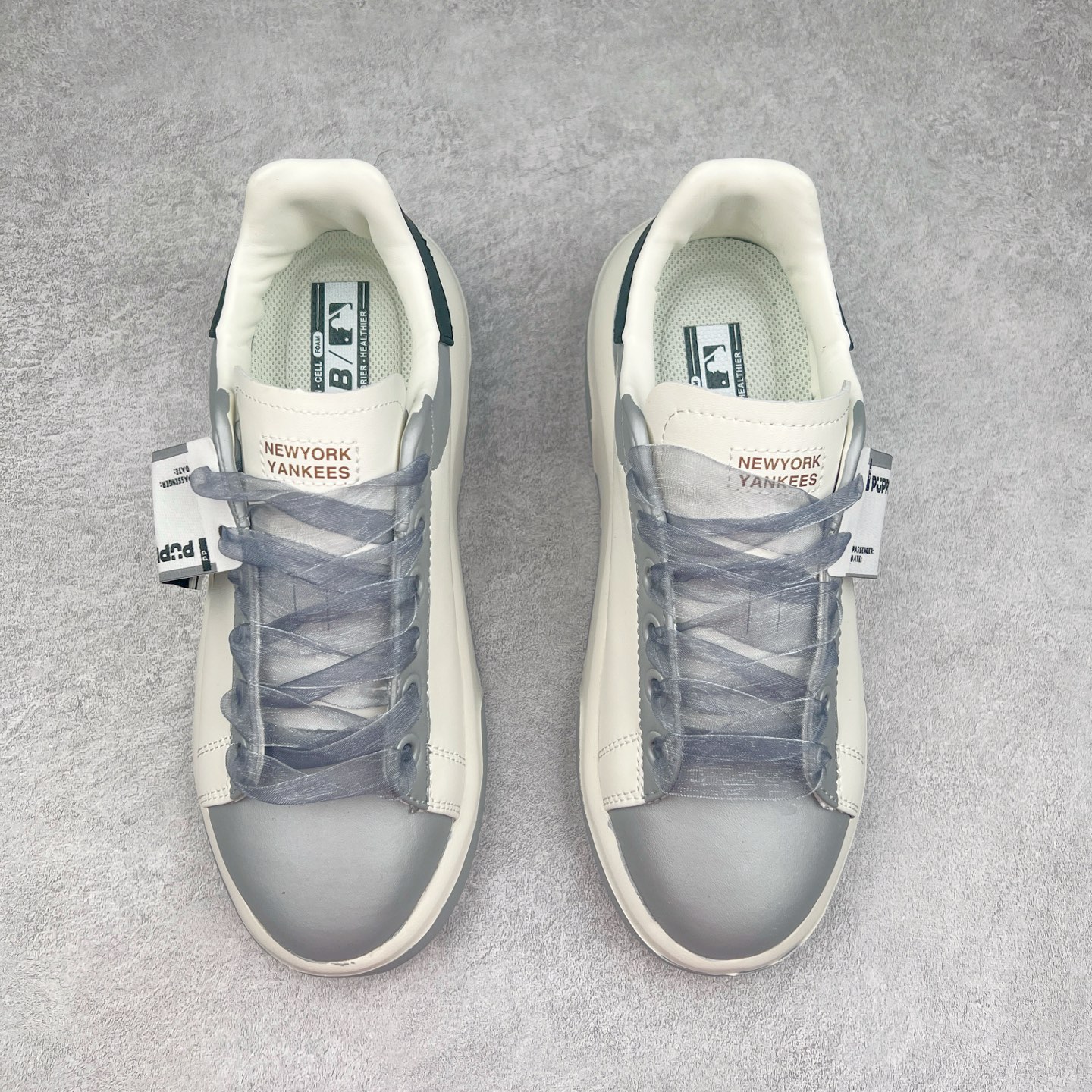 图片[2]-MLB Chunky Liner Basic 复古印花学长鞋系列低帮轻量增高厚底百搭休闲运动慢跑鞋板鞋 Korea韩国联名NY美国榄球纽约洋基队限定 韩国代购专供 全套原楦原纸板原厂数据开发 正确中底拉帮中底网布细节 平台代购专供 左脚内置芯片 韩国代购吊牌标贴 独家一比一RB+MD组合大底 高频后跟小人Logo精准对位立体饱满 正确网布加超迁鞋面 转印中底走线紧密 转印Logo工艺表层防刮不掉色 尺码：35 36 36.5 37.5 38 38.5 39 40 40.5 41 42 42.5 43 44 45-选品中心