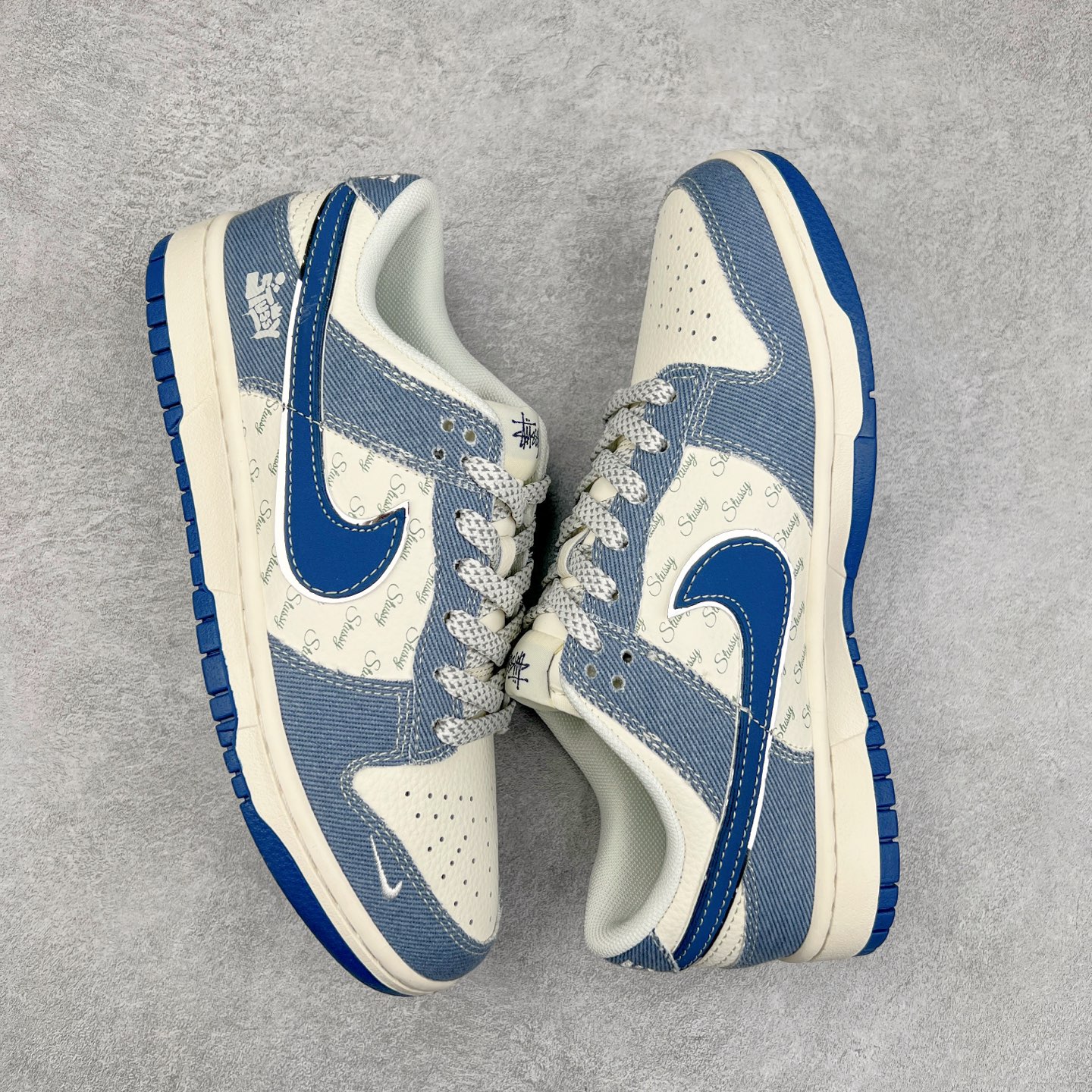 图片[3]-NK Dunk Low 定制配色 JJ2508-562 大厂出品 极力推荐 原装头层材料 独家版型蒸餾加工帶來的是更好的视觉和脚感体验大厂纯原品质出货 清洁度 电绣工艺 皮料切割干净无任何毛边 细节完美 实拍调校N版已经零色差零失真 百分百还原实物色彩所见即所得 不存在货不对板色差等低级问题 选购参考实物拍摄 不混卖不参货 只用心做好货严格选品 承诺混一赔十 尺码：36 36.5 37.5 38 38.5 39 40 40.5 41 42 42.5 43 44 44.5 45-选品中心