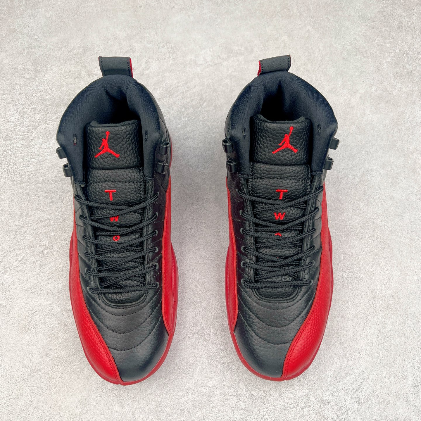 图片[2]-＃纯原福利 Air Jordan AJ12 Retro 原楦原纸板开发 采购原厂皮料 原厂定型 后跟完美效果 到手可放心比对发售原鞋 上脚百分百充当正品驾驭 真正原装公司级完美鞋型 一切细节实拍所见所得 纸板中底、钢印 完美版型 尺码：40 40.5 41 42.5 43 44 44.5 45 46 47.5-选品中心