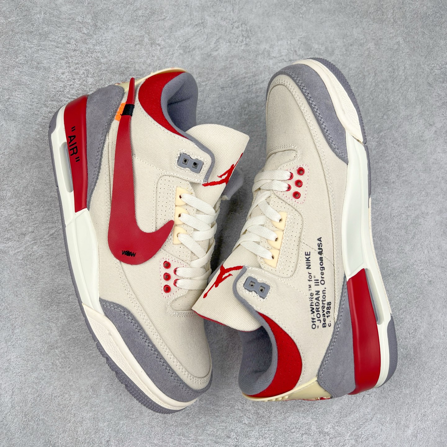 图片[3]-＃特价福利 Air Jordan AJ3 Retro 系列 头层皮料加持 大厂出品 原纸板楦头开发 完美鞋型匹配公司货 正确TPU鞋舌锁扣 乳胶鞋垫 最新原厂底模 大底卡色咬花完美 鞋柜必备鞋款 终端现货供应 尺码：36 36.5 37.5 38 38.5 39 40 40.5 41 42 42.5 43 44 44.5 45 46-选品中心