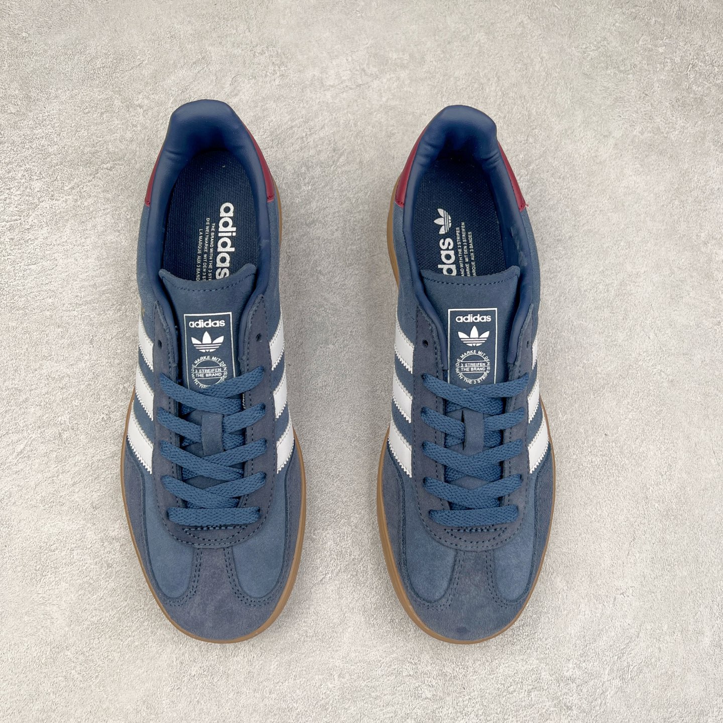 图片[2]-AD Gazelle Indoor Trainers 羚羊内训系列低帮复古百搭休闲运动德训风板鞋 JI3522 90年代经典的复刻版！自60年代以足球训练鞋面世以来,Gazelle就以其经典设计席卷全球。1991年版本的复刻,再造经典Gazelle。采用皮革打造,搭配浊色细节,让这款经典更加简约。尺码：36 36⅔ 37⅓ 38 38⅔ 39⅓ 40 40⅔ 41⅓ 42 42⅔ 43⅓ 44⅓ 44⅔ 45-选品中心