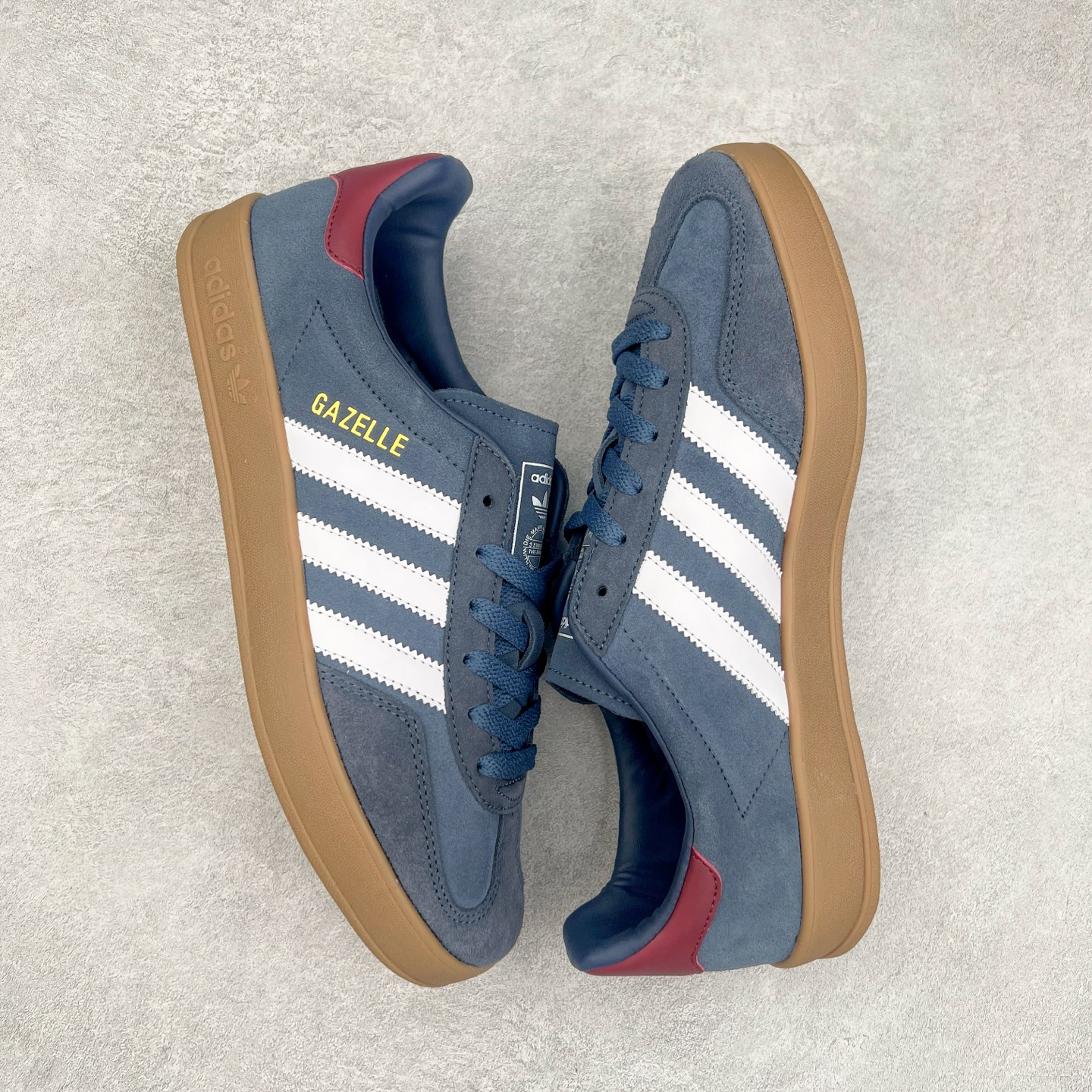 图片[3]-AD Gazelle Indoor Trainers 羚羊内训系列低帮复古百搭休闲运动德训风板鞋 JI3522 90年代经典的复刻版！自60年代以足球训练鞋面世以来,Gazelle就以其经典设计席卷全球。1991年版本的复刻,再造经典Gazelle。采用皮革打造,搭配浊色细节,让这款经典更加简约。尺码：36 36⅔ 37⅓ 38 38⅔ 39⅓ 40 40⅔ 41⅓ 42 42⅔ 43⅓ 44⅓ 44⅔ 45-选品中心