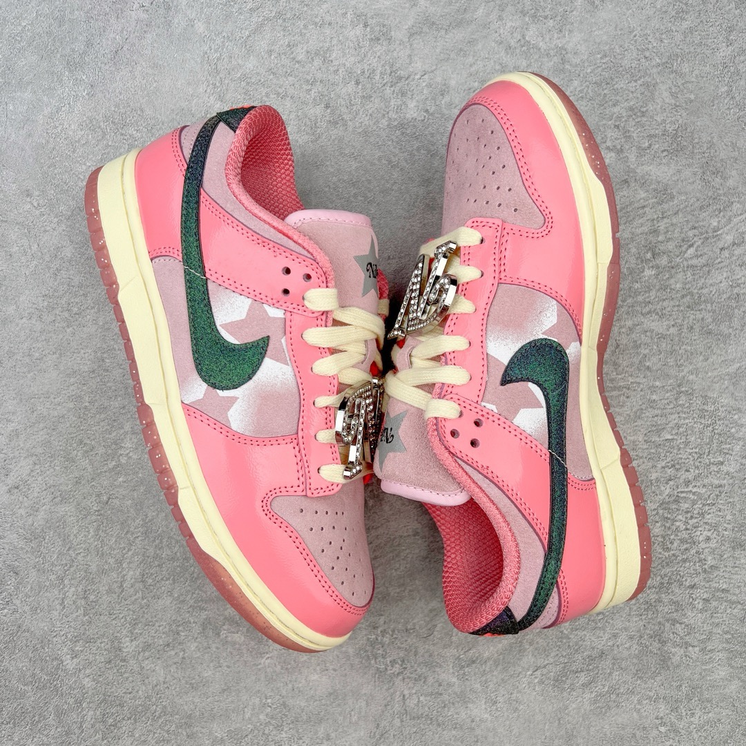 图片[3]-＃M纯原福利 NK DUNK Low 芭比粉 FN8927-621 独家原厂航空铝磨具打磨大底 鞋头坡度极致还原 原盒原配 圈内天花板工艺 原厂冲刀 超高清洁度 全鞋零毛边皮料切割 全套原楦原模倾力打造完美版型 采用原厂百宏鞋带以及原厂百宏织唛舌标 内标可供原厂几率过验 原厂中底布点胶 原厂中底布拉帮走线遵循公司 尺码：36 36.5 37.5 38 38.5 39 40-选品中心