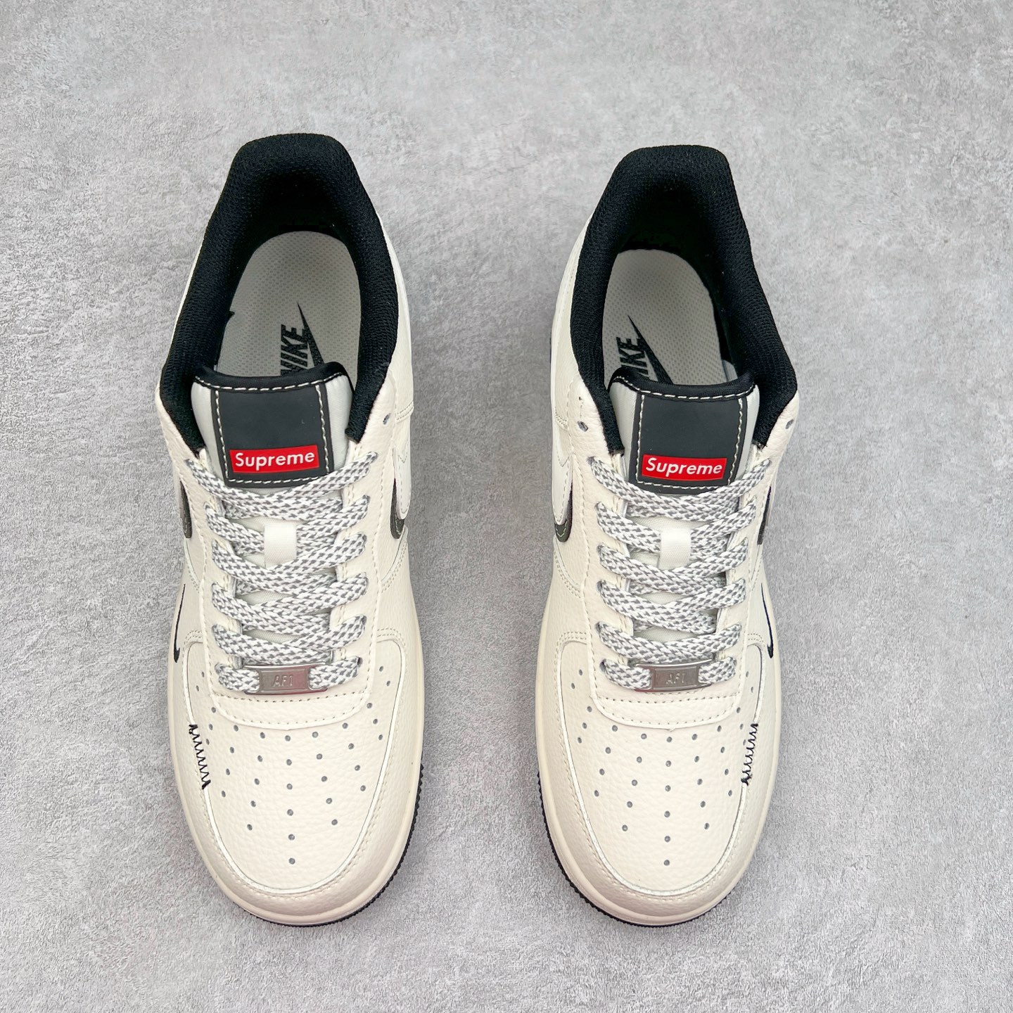 图片[2]-NK Air Force 1´07 Low 空军一号低帮百搭休闲运动板鞋 XS1958-545 柔软、弹性十足的缓震性能和出色的中底设计 横跨复古与现代的外型结合 造就出风靡全球 三十多年的Force 1 直到今天还深受青睐 实拍调校N版已经零色差零失真 百分百还原实物色彩所见即所得 不存在货不对板色差等低级问题 选购参考实物拍摄 不混卖不参货 只用心做好货严格选品 承诺混一赔十 尺码：36 36.5 37.5 38 38.5 39 40 40.5 41 42 42.5 43 44 44.5 45-选品中心