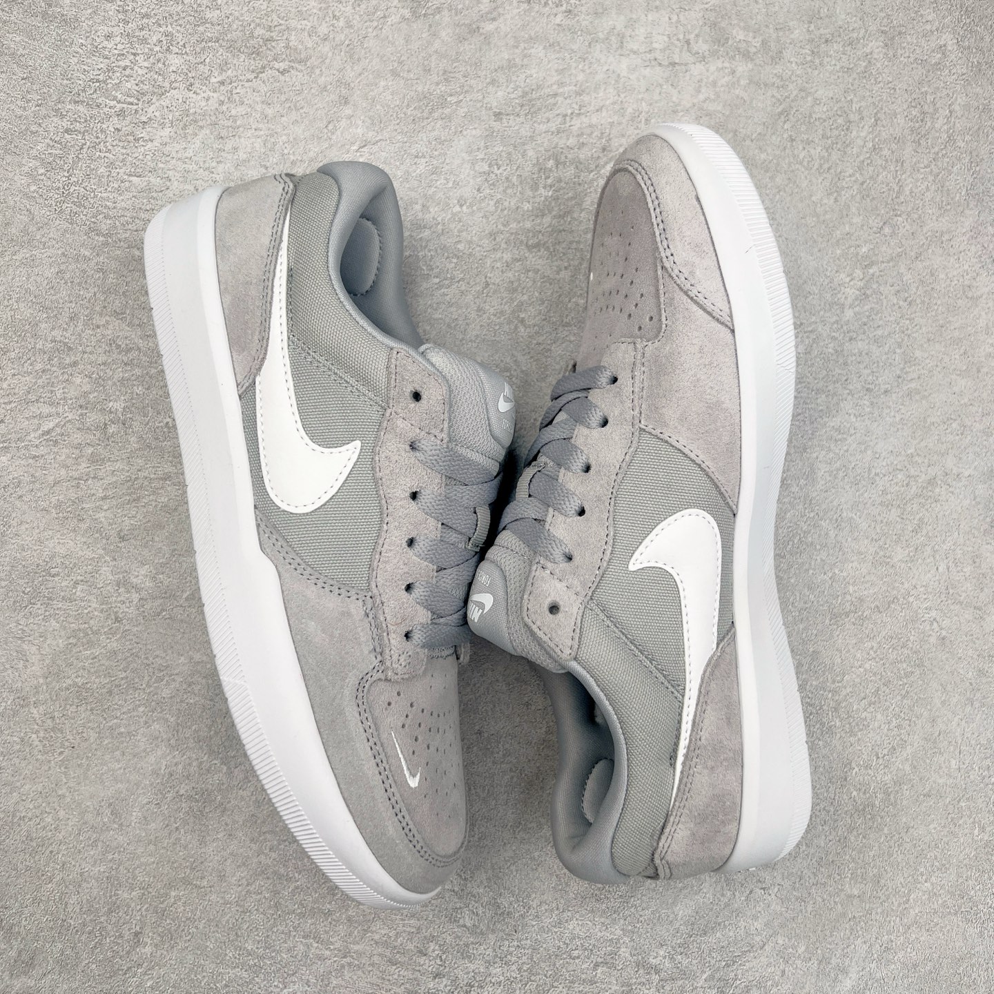 图片[3]-NK SB Force 58 空军58系列低帮休闲运动滑板板鞋 CZ2959-004 鞋面由帆布和麂皮拼接 层次感丰富 搭配硫化外底 耐磨耐穿 鞋舌及中底后跟处饰有SB Logo 表明鞋款身份 采用包边设计 经久耐穿 硫化结构则有效提升灵活性 穿上这款全新推出的创意力作 助你耀动街头 尺码：36 36.5 37.5 38 38.5 39 40 40.5 41 42 42.5 43 44 45-选品中心