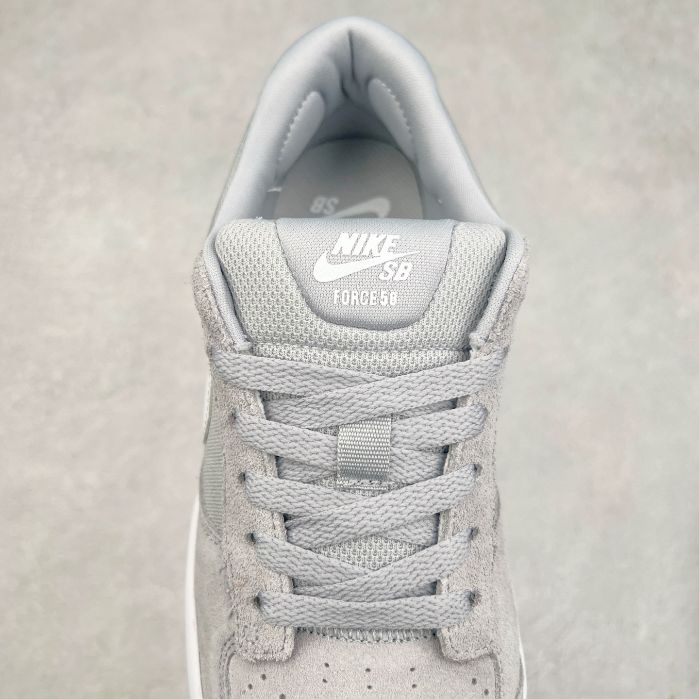 图片[5]-NK SB Force 58 空军58系列低帮休闲运动滑板板鞋 CZ2959-004 鞋面由帆布和麂皮拼接 层次感丰富 搭配硫化外底 耐磨耐穿 鞋舌及中底后跟处饰有SB Logo 表明鞋款身份 采用包边设计 经久耐穿 硫化结构则有效提升灵活性 穿上这款全新推出的创意力作 助你耀动街头 尺码：36 36.5 37.5 38 38.5 39 40 40.5 41 42 42.5 43 44 45-选品中心