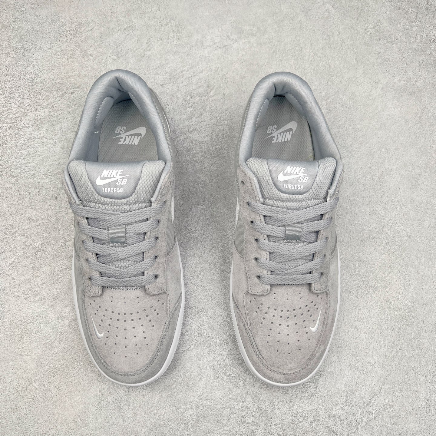 图片[2]-NK SB Force 58 空军58系列低帮休闲运动滑板板鞋 CZ2959-004 鞋面由帆布和麂皮拼接 层次感丰富 搭配硫化外底 耐磨耐穿 鞋舌及中底后跟处饰有SB Logo 表明鞋款身份 采用包边设计 经久耐穿 硫化结构则有效提升灵活性 穿上这款全新推出的创意力作 助你耀动街头 尺码：36 36.5 37.5 38 38.5 39 40 40.5 41 42 42.5 43 44 45-选品中心