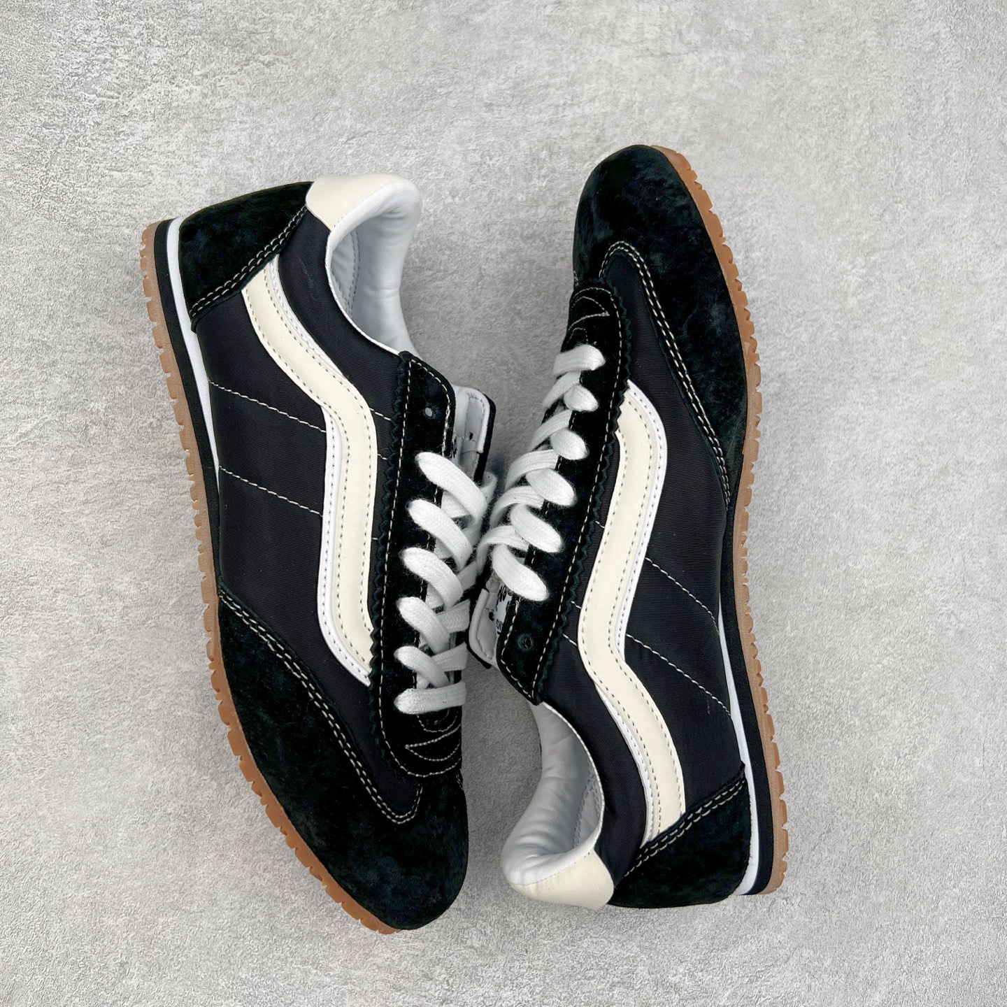 图片[3]-Vans Super Lowpro 黑色 时尚系列舒适百搭复古薄底德训鞋 货号：VN000D8TBKA 尺码：35 36 36.5 37 38 38.5 39 40 40.5 41 42 42.5 43 44-选品中心