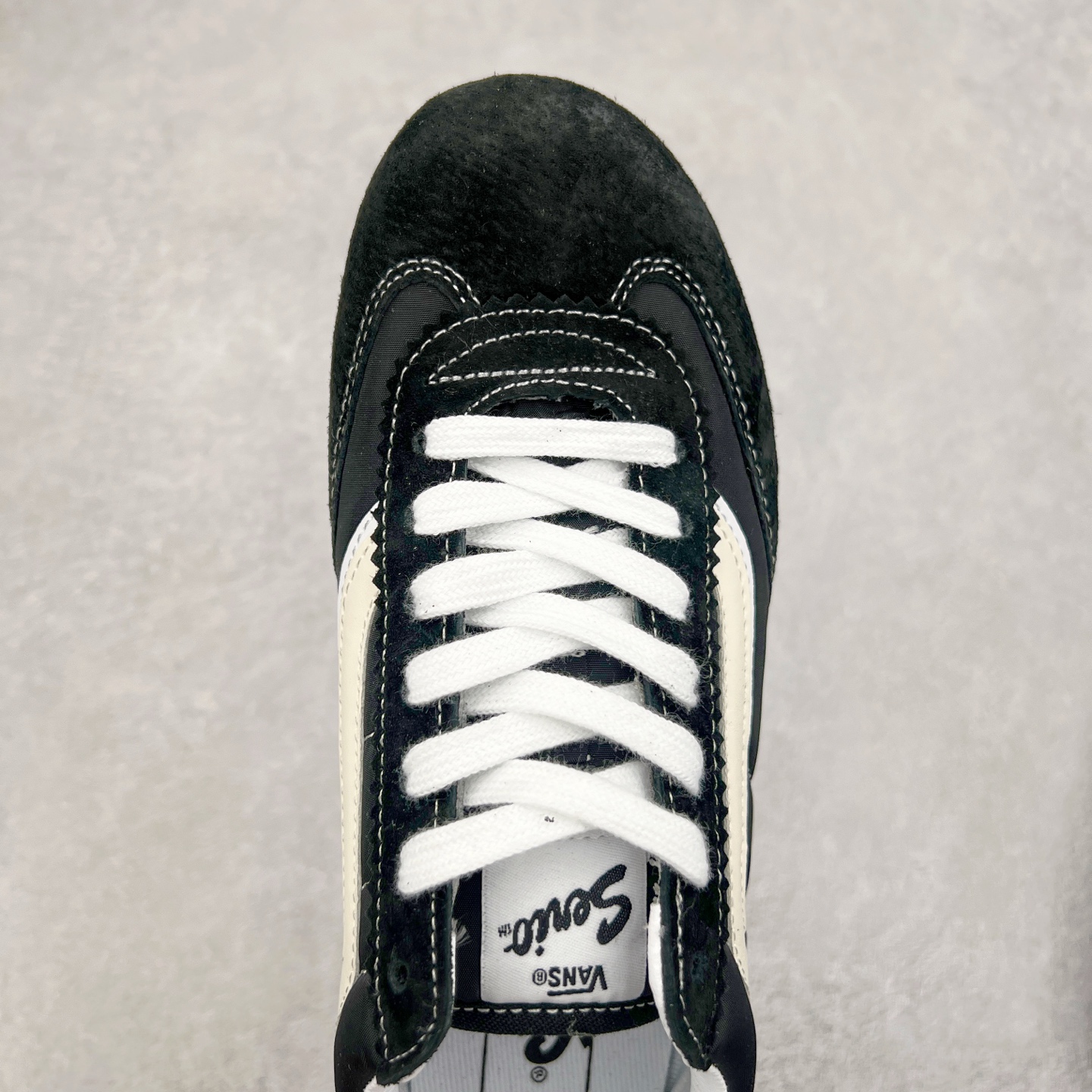 图片[4]-Vans Super Lowpro 黑色 时尚系列舒适百搭复古薄底德训鞋 货号：VN000D8TBKA 尺码：35 36 36.5 37 38 38.5 39 40 40.5 41 42 42.5 43 44-选品中心