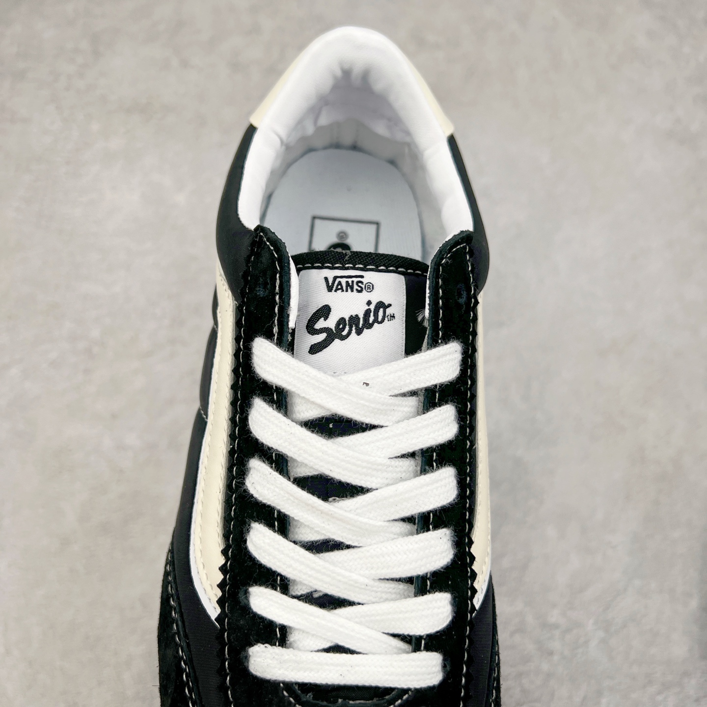 图片[5]-Vans Super Lowpro 黑色 时尚系列舒适百搭复古薄底德训鞋 货号：VN000D8TBKA 尺码：35 36 36.5 37 38 38.5 39 40 40.5 41 42 42.5 43 44-选品中心