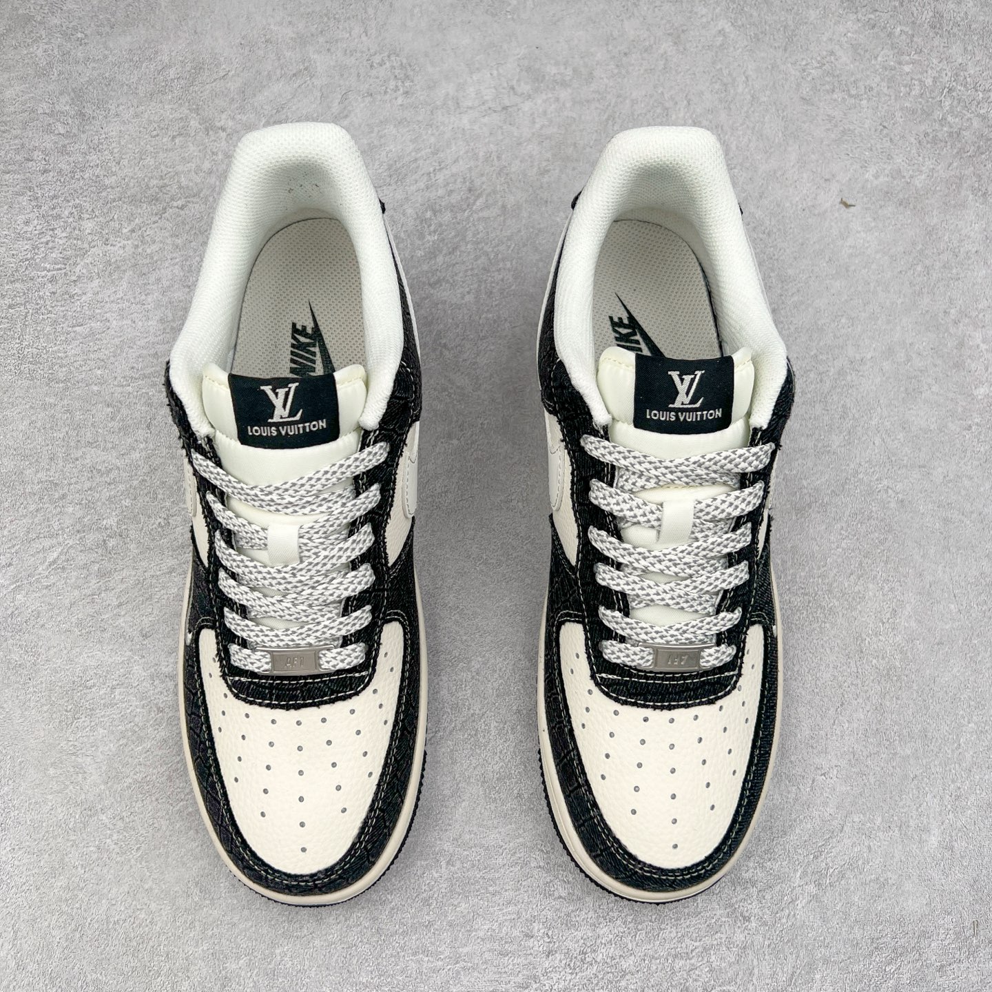 图片[2]-NK Air Force 1´07 Low 空军一号低帮百搭休闲运动板鞋 XS1958-550 柔软、弹性十足的缓震性能和出色的中底设计 横跨复古与现代的外型结合 造就出风靡全球 三十多年的Force 1 直到今天还深受青睐 实拍调校N版已经零色差零失真 百分百还原实物色彩所见即所得 不存在货不对板色差等低级问题 选购参考实物拍摄 不混卖不参货 只用心做好货严格选品 承诺混一赔十 尺码：36 36.5 37.5 38 38.5 39 40 40.5 41 42 42.5 43 44 44.5 45-选品中心