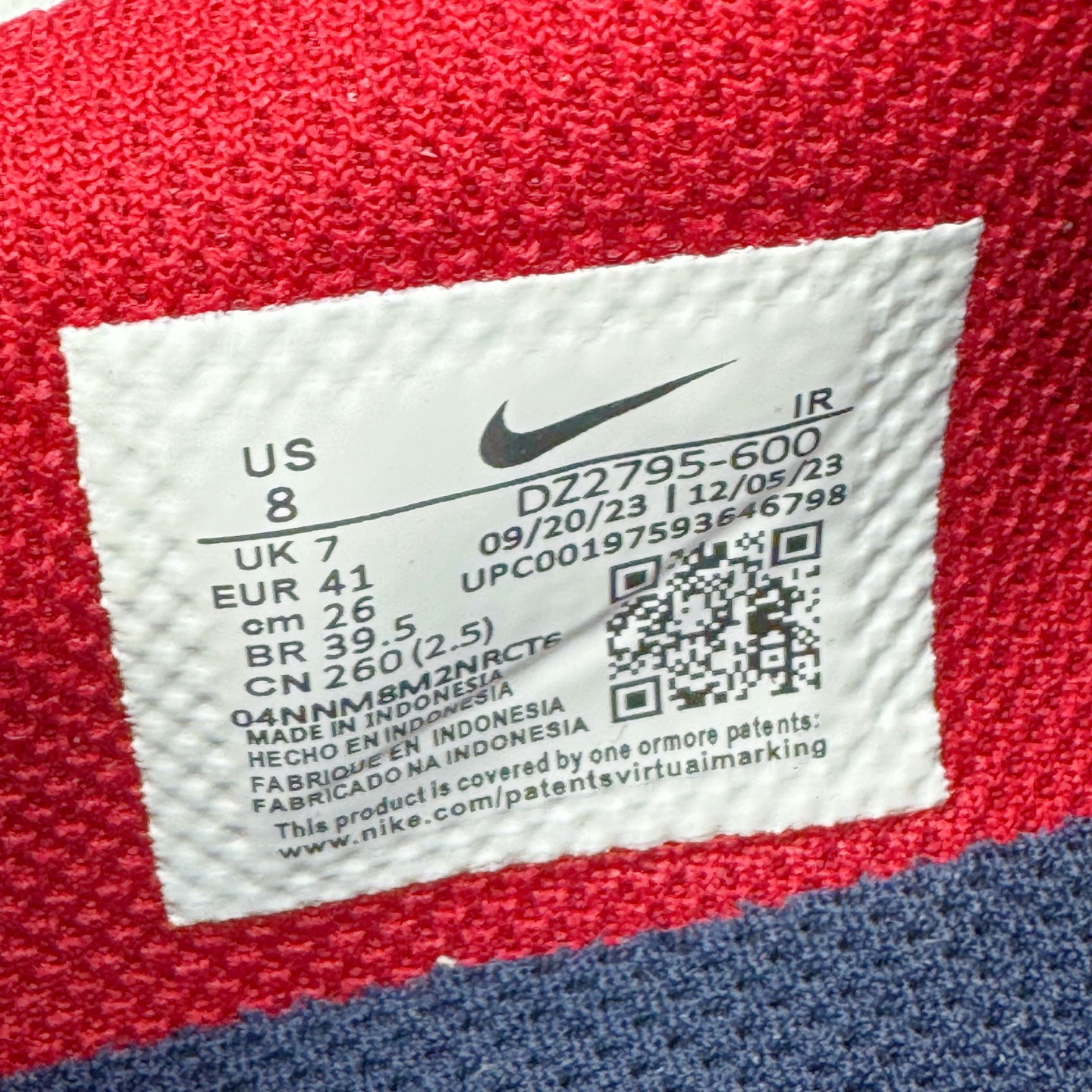 图片[15]-＃JC纯原 NK Classic Cortez Leather 阿甘复古初代皮革慢跑鞋 DZ2795-600 实体平台指令订单 全套原纸板楦头开发 原厂数据大底磨具 一比一鞋头弧度高度鞋身弧度 细节品控鞋型随意对比 正确烫金高频细节 公司级标准检验QC 区分市面一切版本 完美复刻阿甘复古鞋型 尺码：35.5 36 36.5 37.5 38 38.5 39 40 40.5 41 42 42.5 43 44 45-选品中心