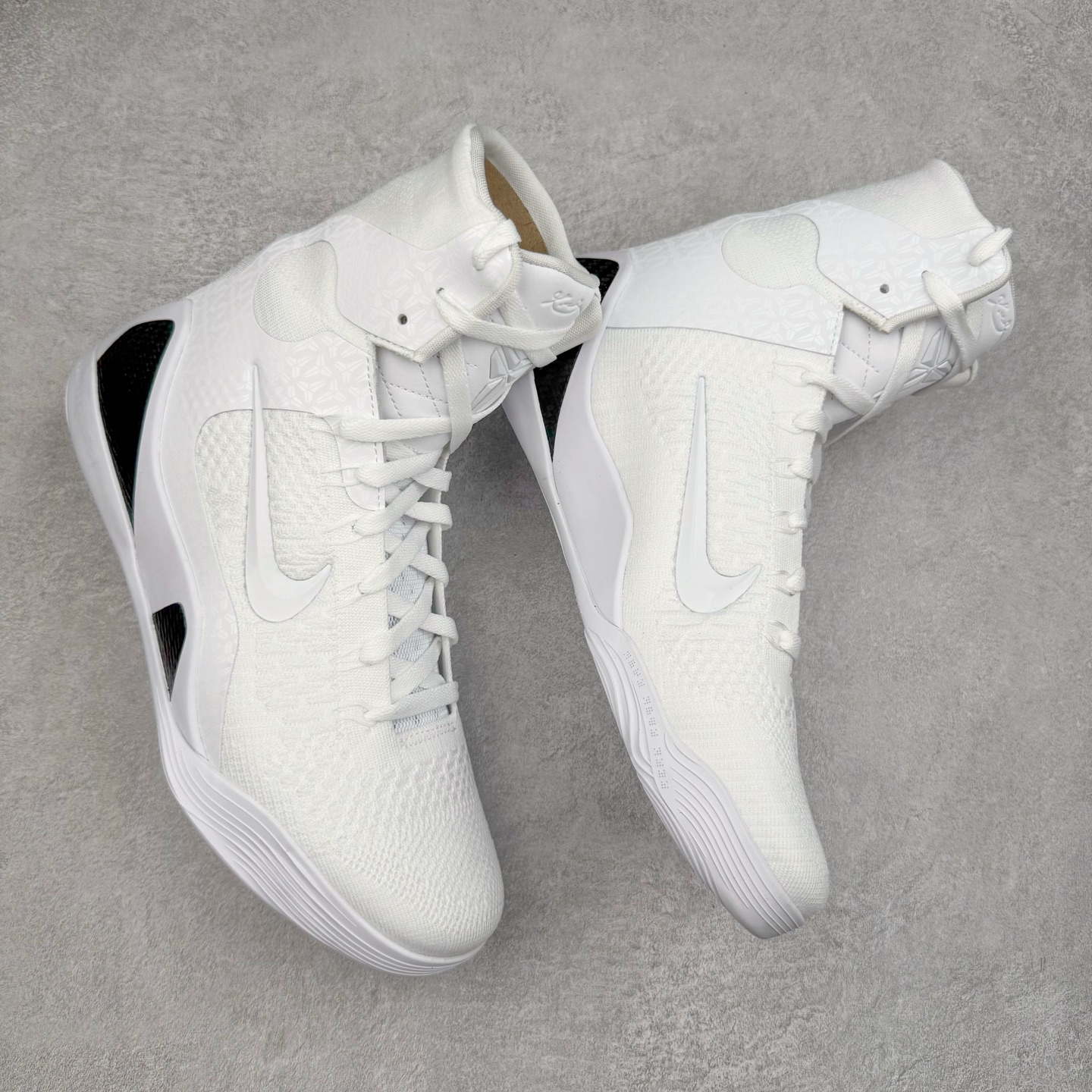 图片[3]-＃灭世纯原 NK KOBE 9 ELITE PROTRO \\\”HALO\\\” 科比9代精英高帮 纯白 FZ7335-100 2025曼巴年🐍重磅新品 市场最强科比9代精英版 独家出货 ✅原楦打造灵动版型 鞋头➕腰身➕后跟 360°无死角 ✅原厂工艺3层立体编织flyknit鞋面 厚度同步ZP吊打市场“纯原” ✅原厂碳板加持 立体感区分市场货品 ✅区分市场货品🌪过验级拉帮细节 ✅内置全新复刻版中底鞋垫 REACT缓震 密度增加抗衰减 ✅针对海外市场增加 47.5 满足精英选手实战需求 最强科9 灭世制造 用实力让情怀落地 👊🏻 实拍调校N版已经零色差零失真 百分百还原实物色彩所见即所得 不存在货不对板色差等低级问题 选购参考实物拍摄 不混卖不参货 只用心做好货严格选品 承诺混一赔十 尺码：39 40 40.5 41 42 42.5 43 44 44.5 45 46 47.5-选品中心