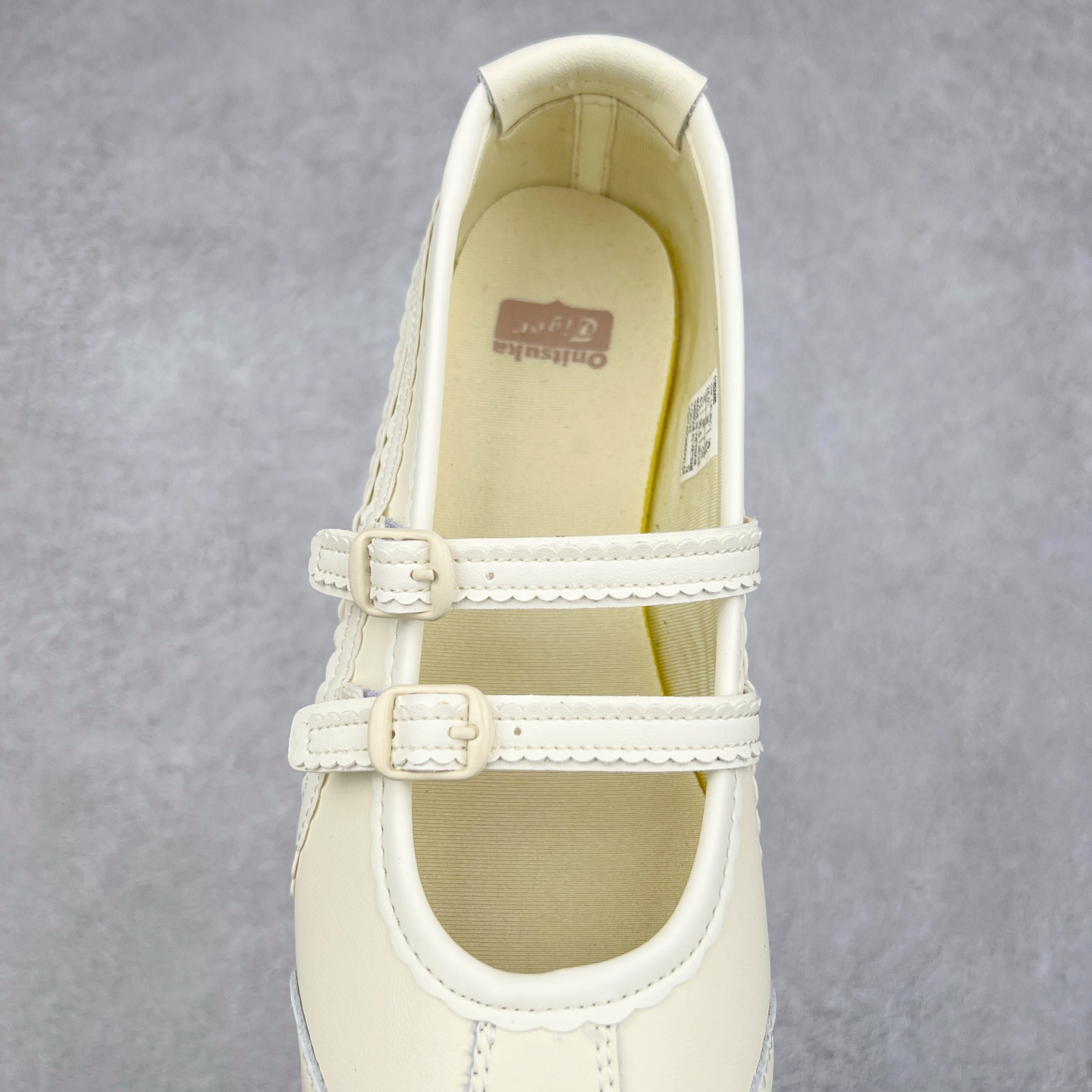 图片[5]-Patou x Onitsuka Tiger 鬼冢虎 MEXICO 66 BALLERINA WHITE/COTTON CANDY 舒适百搭 平跟 玛丽珍鞋 女款 白粉色 实拍调校N版已经零色差零失真 百分百还原实物色彩所见即所得 不存在货不对板色差等低级问题 选购参考实物拍摄 不混卖不参货 只用心做好货严格选品 承诺混一赔十 尺码：36 36.5 37.5 38 38.5 39 40 40.5 41 42 42.5 43 44 44.5 45-选品中心