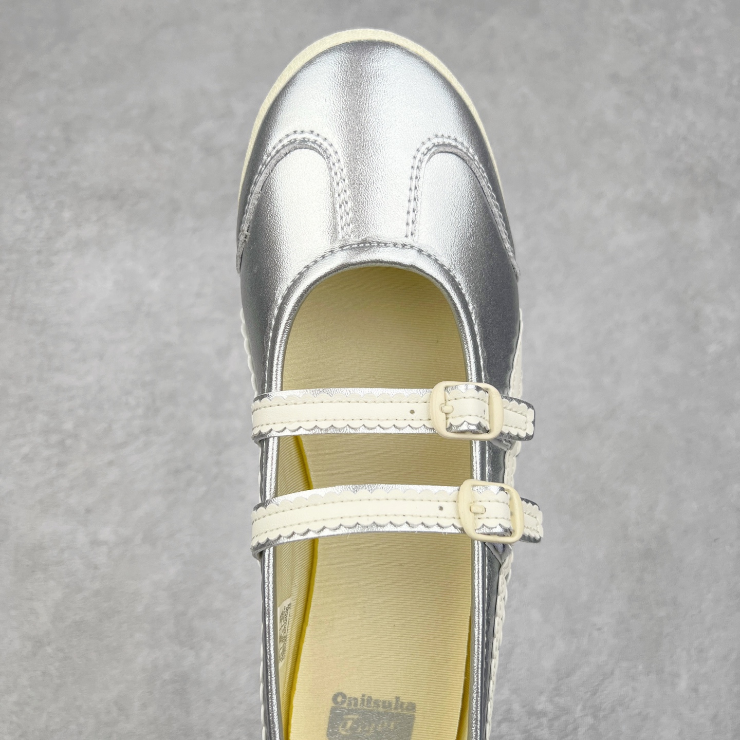 图片[4]-Patou x Onitsuka Tiger 鬼冢虎 MEXICO 66 BALLERINA WHITE/COTTON CANDY 舒适百搭 平跟 玛丽珍鞋 女款 白粉色 实拍调校N版已经零色差零失真 百分百还原实物色彩所见即所得 不存在货不对板色差等低级问题 选购参考实物拍摄 不混卖不参货 只用心做好货严格选品 承诺混一赔十 尺码：36 36.5 37.5 38 38.5 39 40 40.5 41 42 42.5 43 44 44.5 45-选品中心