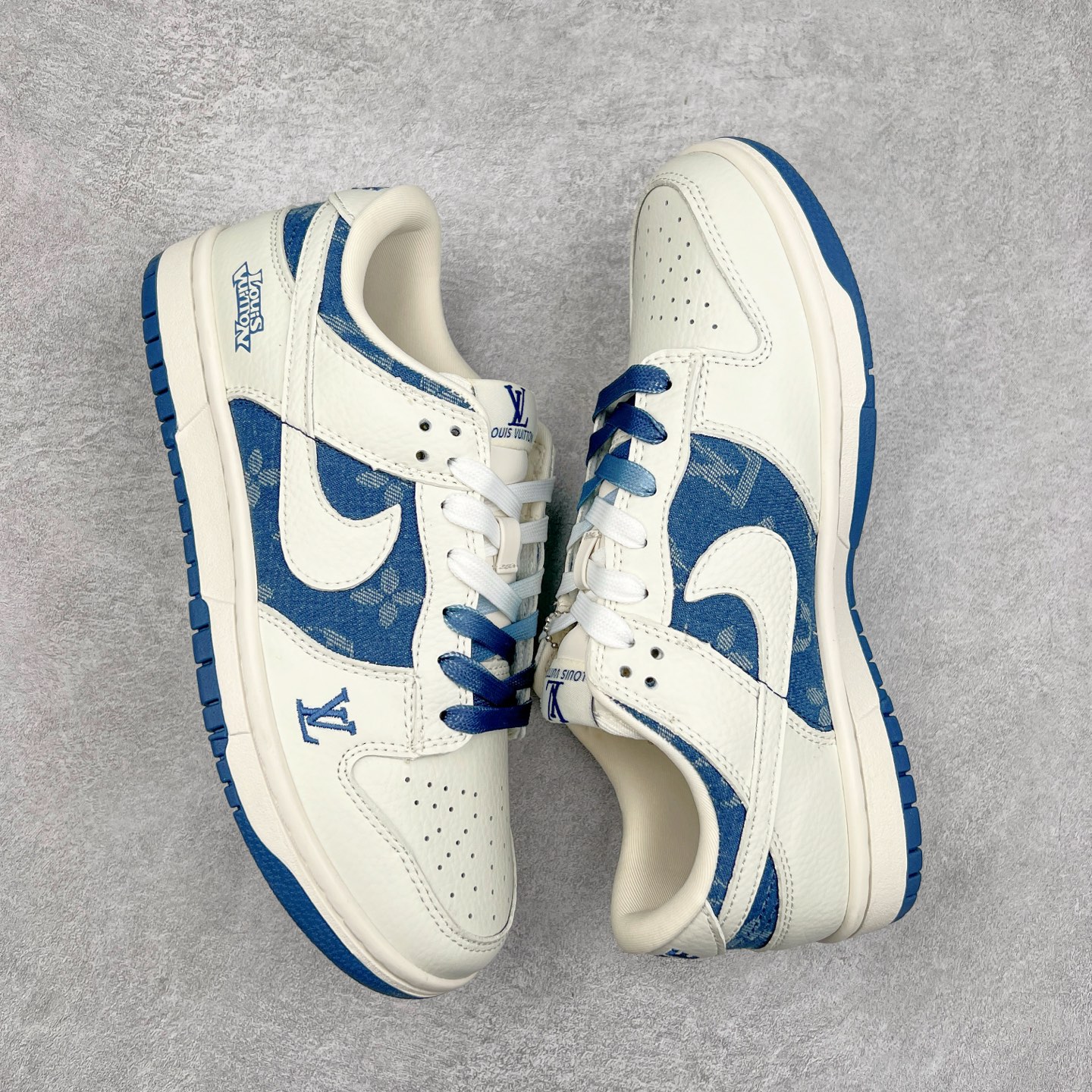 图片[3]-NK Dunk Low 定制配色 JH8310-954 大厂出品 极力推荐 原装头层材料 独家版型蒸餾加工帶來的是更好的视觉和脚感体验大厂纯原品质出货 清洁度 电绣工艺 皮料切割干净无任何毛边 细节完美 实拍调校N版已经零色差零失真 百分百还原实物色彩所见即所得 不存在货不对板色差等低级问题 选购参考实物拍摄 不混卖不参货 只用心做好货严格选品 承诺混一赔十 尺码：36 36.5 37.5 38 38.5 39 40 40.5 41 42 42.5 43 44 44.5 45-选品中心