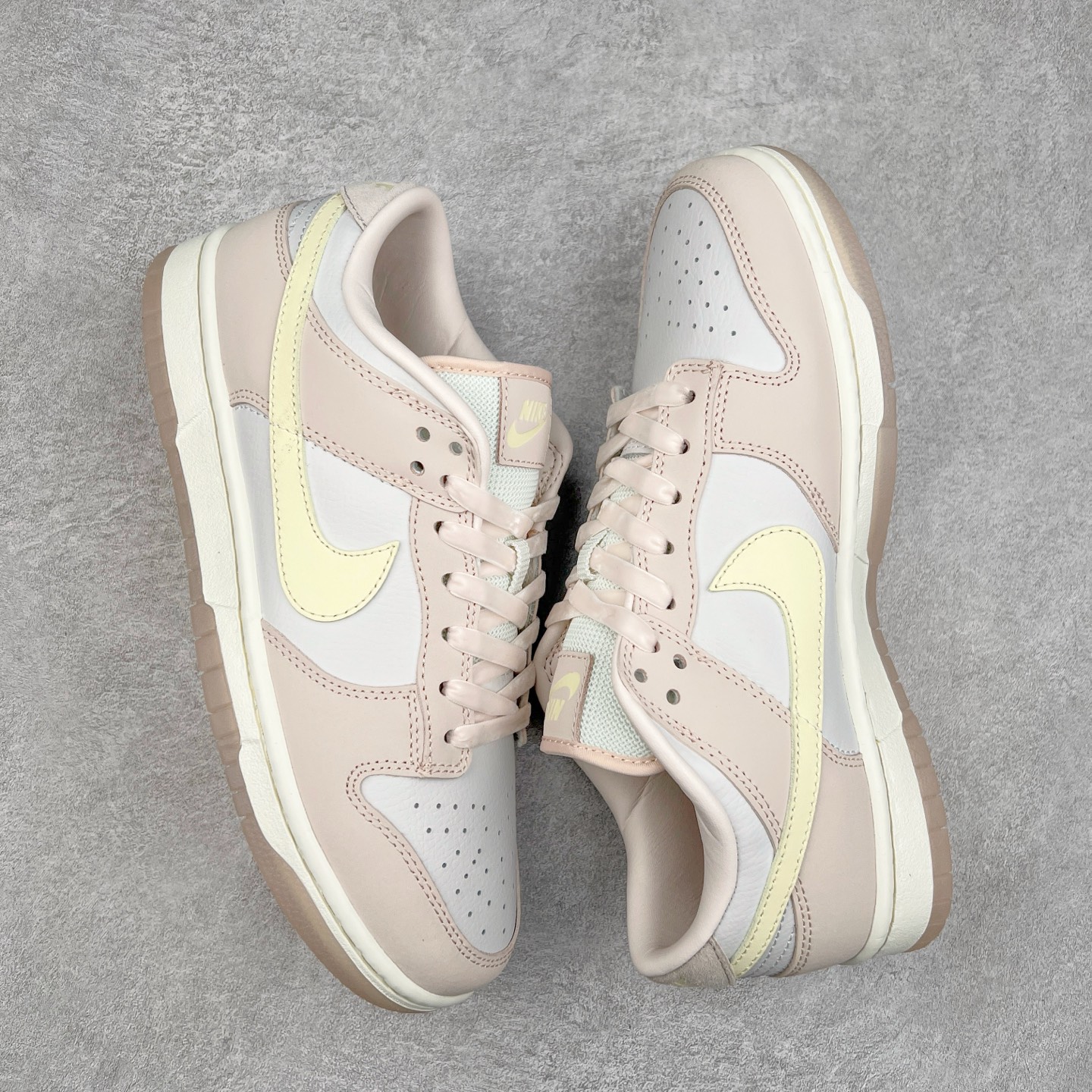 图片[3]-＃F版 NK Dunk Low 浅粉 FB7901-501 性价比王者 极限压缩利润空间 超乎所想的高性价比 用料绝不含糊 原盒原配 正确耐磨橡胶大底 超高清洁度 全鞋零毛边皮料切割 全套原楦原模倾力打造完美版型 尺码：36 36.5 37.5 38 38.5 39 40 40.5 41 42 42.5 43 44 44.5 45 46 47.5-选品中心