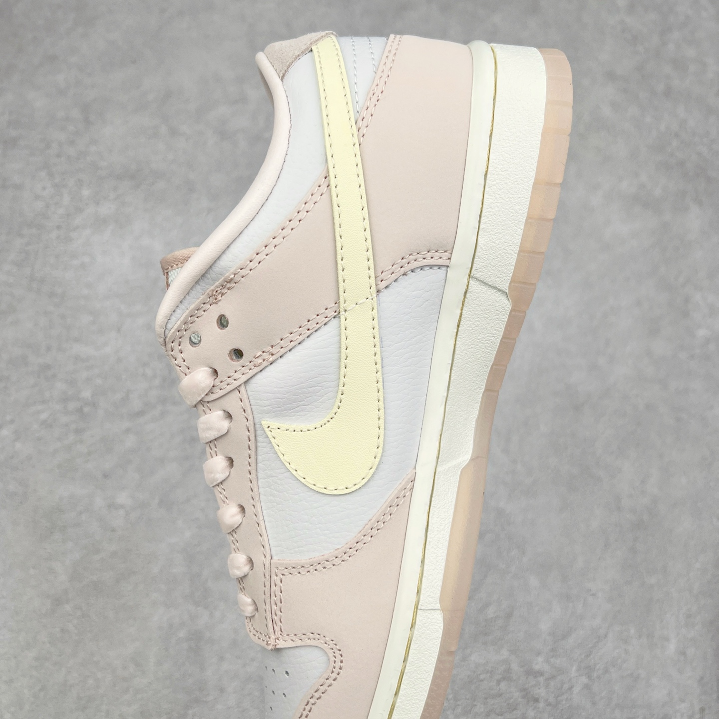 图片[7]-＃F版 NK Dunk Low 浅粉 FB7901-501 性价比王者 极限压缩利润空间 超乎所想的高性价比 用料绝不含糊 原盒原配 正确耐磨橡胶大底 超高清洁度 全鞋零毛边皮料切割 全套原楦原模倾力打造完美版型 尺码：36 36.5 37.5 38 38.5 39 40 40.5 41 42 42.5 43 44 44.5 45 46 47.5-选品中心