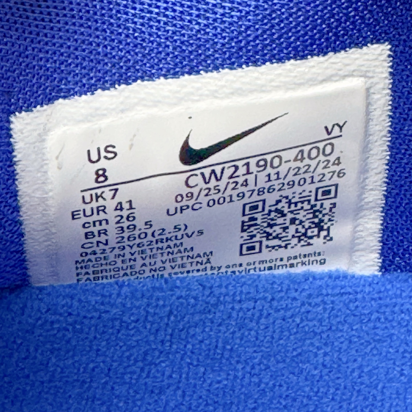 图片[11]-＃灭世海外版 NK Zoom Kobe 6 Protro 科比六代 道奇蓝白 CW2190-400 纯原海外版气垫品质吊打各路纯原 气压➕耐久双重保障 前掌ZOOM TURBO➕后掌马蹄Zoom 后掌澎湃脚感无出其右 全套冲刀改版 鞋型还原度95% 宽脚选手必入货品 鞋头2.5mm上翘空间 不挤脚 完美释放脚趾活动空间 正码正拍 脚型适配性 市场最强没有之一 鞋面工艺全新升级 100%对标正品 原厂聚氨酯蛇鳞 珠光密度同步正品 Swoosh喷漆工艺 还原度接近100% 全新后跟TPU模具 正确S型弧度 区分市场纯原（市场纯原采用公版模具 后跟TPU几乎无弧度）国产天花板橡胶配方 抓地力爆炸 海外口碑炸裂 鞋舌LOGO正确内嵌压印 原厂碳板 正确原盒 厚积薄发 王者归来 拒绝杀猪 拒绝套路 灭世纯原海外版科比系列 致力打造实战第一标杆 尺码：39-47.5 全新模具 正码正拍-选品中心