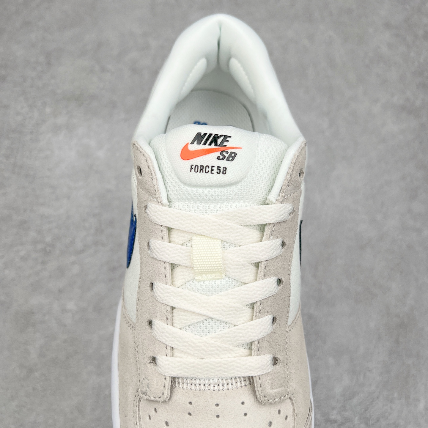 图片[5]-NK SB Force 58 空军58系列低帮休闲运动滑板板鞋 CZ2959-007 鞋面由帆布和麂皮拼接 层次感丰富 搭配硫化外底 耐磨耐穿 鞋舌及中底后跟处饰有SB Logo 表明鞋款身份 采用包边设计 经久耐穿 硫化结构则有效提升灵活性 穿上这款全新推出的创意力作 助你耀动街头 尺码：36 36.5 37.5 38 38.5 39 40 40.5 41 42 42.5 43 44 45-选品中心