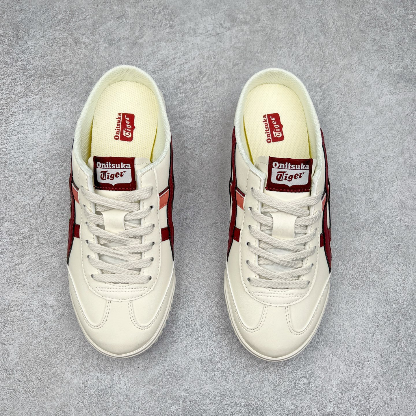 图片[2]-Onitsuka Tiger Machuation Sabot 鬼冢虎合成革半拖舒适减震防滑低帮生活休闲板鞋 尺码：36 37 37.5 38 39 39.5 40 40.5 41.5 42 42.5 43.5 44 45-选品中心