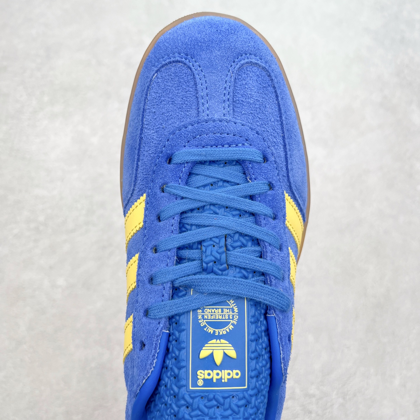 图片[4]-AD Gazelle Indoor Trainers 羚羊内训系列低帮复古百搭休闲运动德训风板鞋 JQ2691 90年代经典的复刻版！自60年代以足球训练鞋面世以来,Gazelle就以其经典设计席卷全球。1991年版本的复刻,再造经典Gazelle。采用皮革打造,搭配浊色细节,让这款经典更加简约。尺码：36 36⅔ 37⅓ 38 38⅔ 39⅓ 40 40⅔ 41⅓ 42 42⅔ 43⅓ 44⅓ 44⅔ 45-选品中心