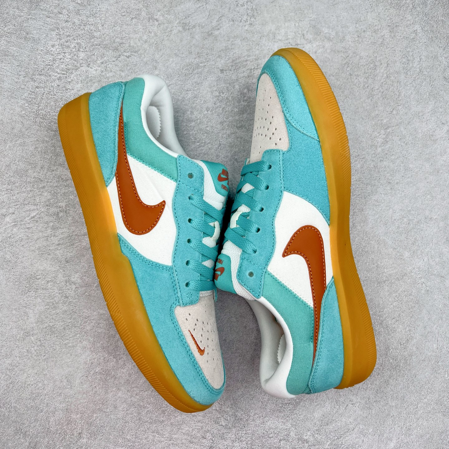 图片[3]-NK SB Force 58 空军58系列低帮休闲运动滑板板鞋 DV5477-302 鞋面由帆布和麂皮拼接 层次感丰富 搭配硫化外底 耐磨耐穿 鞋舌及中底后跟处饰有SB Logo 表明鞋款身份 采用包边设计 经久耐穿 硫化结构则有效提升灵活性 穿上这款全新推出的创意力作 助你耀动街头 尺码：36 36.5 37.5 38 38.5 39 40 40.5 41 42 42.5 43 44 45-选品中心