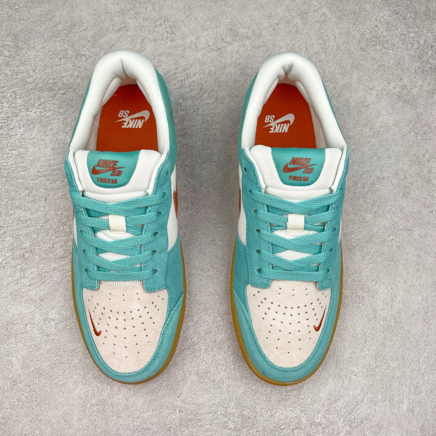 图片[2]-NK SB Force 58 空军58系列低帮休闲运动滑板板鞋 DV5477-302 鞋面由帆布和麂皮拼接 层次感丰富 搭配硫化外底 耐磨耐穿 鞋舌及中底后跟处饰有SB Logo 表明鞋款身份 采用包边设计 经久耐穿 硫化结构则有效提升灵活性 穿上这款全新推出的创意力作 助你耀动街头 尺码：36 36.5 37.5 38 38.5 39 40 40.5 41 42 42.5 43 44 45-选品中心