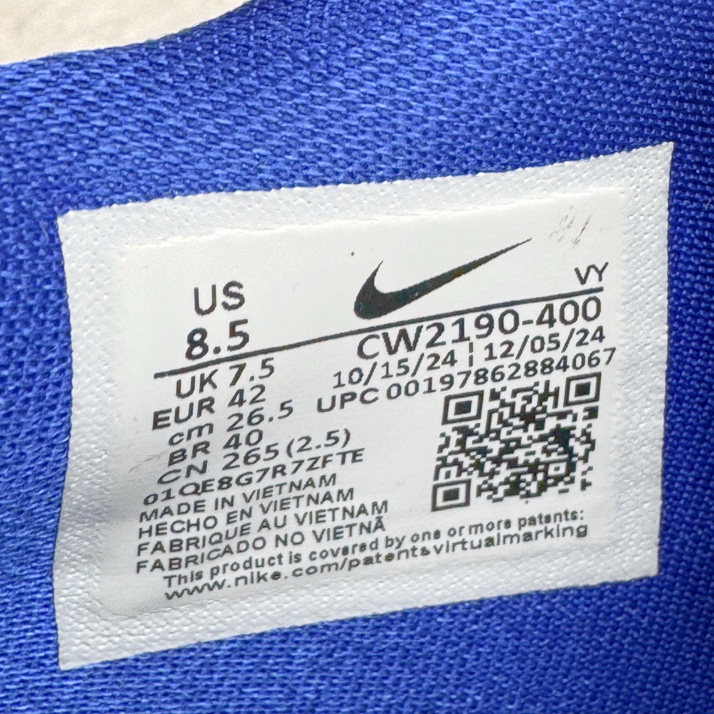 图片[10]-＃Star NK Zoom Kobe 6 Protro 科比六代 道奇蓝白 CW2190-400 圈内顶级批次 完美复刻公司货 前掌超大Zoom Turbo气垫 后掌EVA缓震 真正的原汁原味 还原ZP脚感 全身鞋材卡料色独家定制 唯一正确喷漆工艺Swoosh 正确凹凸蛇鳞工艺 正确鞋面渐变效果 内全置真动飞态线 独立原厂模具 最大尺码达到48.5码 首批不拼图大几率过验 亲测已过 支持各种高强度实战 无需担心 上脚价 补货周期极长 脚宽建议买大半码 科比系列前掌偏窄 不影响二次销售 支持七天无理由退换 尺码：40 40.5 41 42 42.5 43 44 44.5 45 45.5 46 47.5 48.5-选品中心