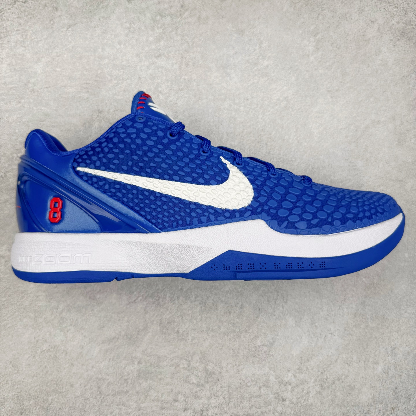 ＃Star NK Zoom Kobe 6 Protro 科比六代 道奇蓝白 CW2190-400 圈内顶级批次 完美复刻公司货 前掌超大Zoom Turbo气垫 后掌EVA缓震 真正的原汁原味 还原ZP脚感 全身鞋材卡料色独家定制 唯一正确喷漆工艺Swoosh 正确凹凸蛇鳞工艺 正确鞋面渐变效果 内全置真动飞态线 独立原厂模具 最大尺码达到48.5码 首批不拼图大几率过验 亲测已过 支持各种高强度实战 无需担心 上脚价 补货周期极长 脚宽建议买大半码 科比系列前掌偏窄 不影响二次销售 支持七天无理由退换 尺码：40 40.5 41 42 42.5 43 44 44.5 45 45.5 46 47.5 48.5-选品中心