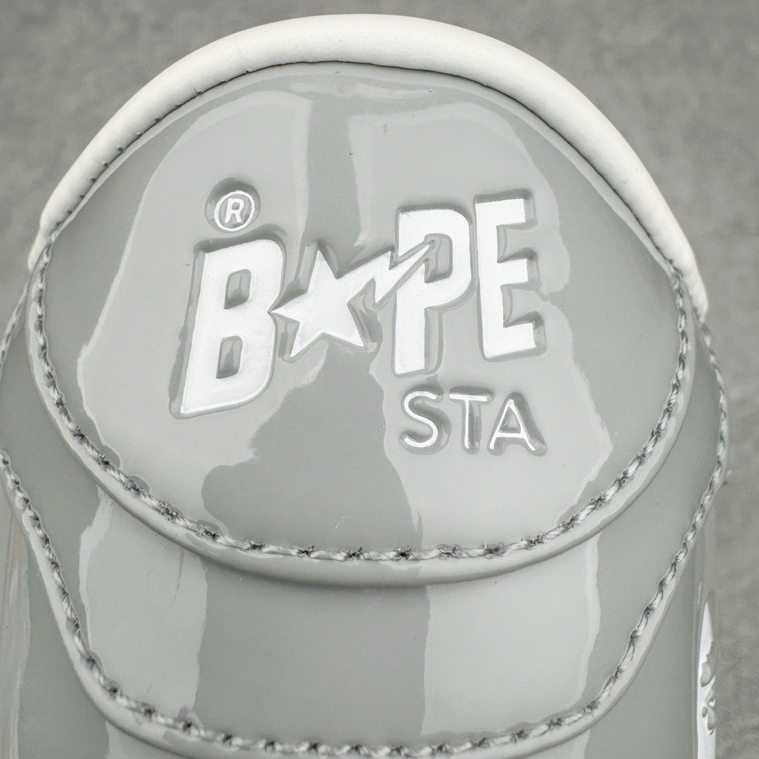 ＃纯原福利‼️
Bape Sta To Low 明星同款 猿人头经典漆皮低帮运动休闲板鞋 全套原纸板楦头