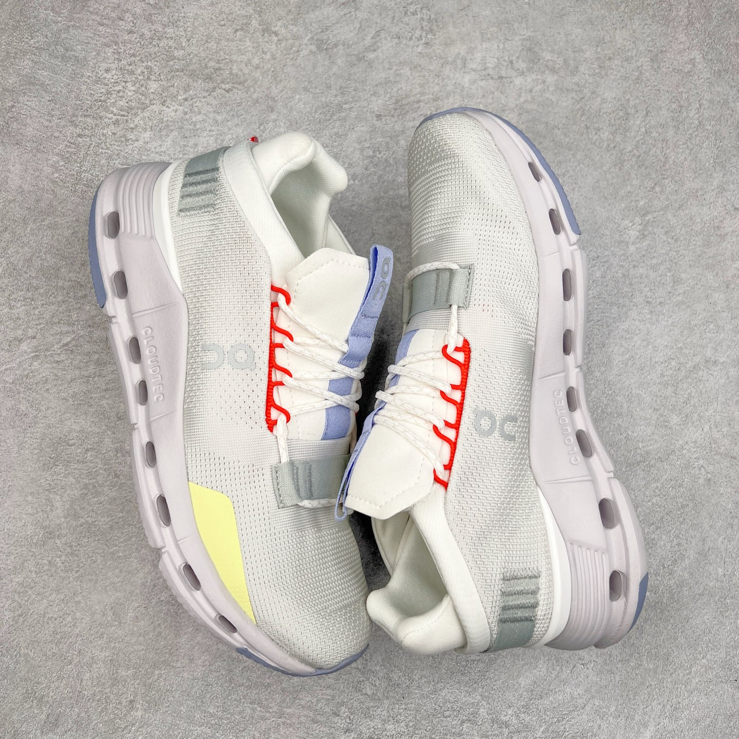 图片[3]-On昂跑 Cloudnova 轻量舒适织物回弹减震透气轻便耐磨防滑低帮休闲跑步鞋 昂跑运动品牌 开创于2010年 缓震着陆、强效回弹、轻柔质感的设计构思始终是ON研制关键 与此同时基于“为全球提供革新性的跑步感受”信念 陆续推出了多款跑鞋及其以专业运动人体跑步工程学为设计关键的功能性跑步服饰设备 让跑者不费力气地畅快畅跑 尺码：36 36.5 37.5 38 38.5 39 40 40.5 41 42 42.5 43 44 44.5 45-选品中心