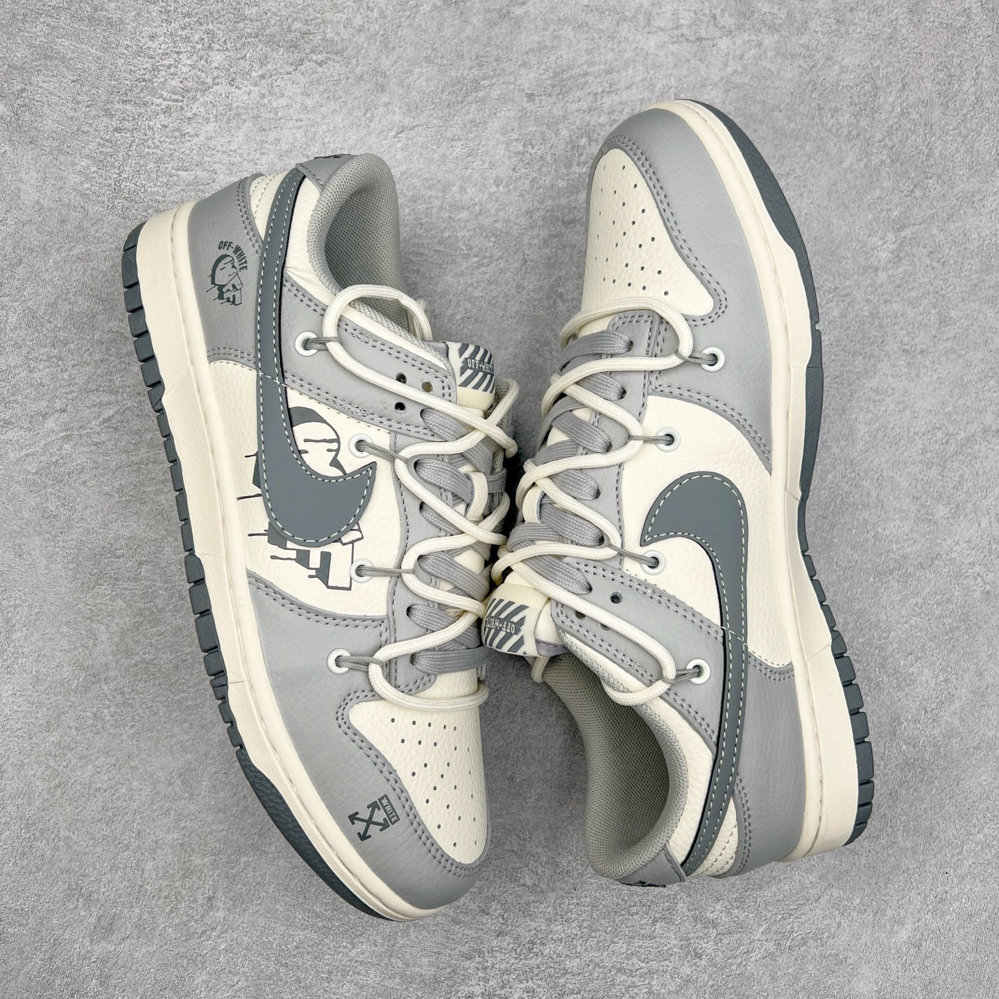 图片[3]-NK Dunk Low 定制配色 DM6868-078 大厂出品 极力推荐 原装头层材料 独家版型蒸餾加工帶來的是更好的视觉和脚感体验大厂纯原品质出货 清洁度 电绣工艺 皮料切割干净无任何毛边 细节完美 实拍调校N版已经零色差零失真 百分百还原实物色彩所见即所得 不存在货不对板色差等低级问题 选购参考实物拍摄 不混卖不参货 只用心做好货严格选品 承诺混一赔十 尺码：36 36.5 37.5 38 38.5 39 40 40.5 41 42 42.5 43 44 44.5 45-选品中心