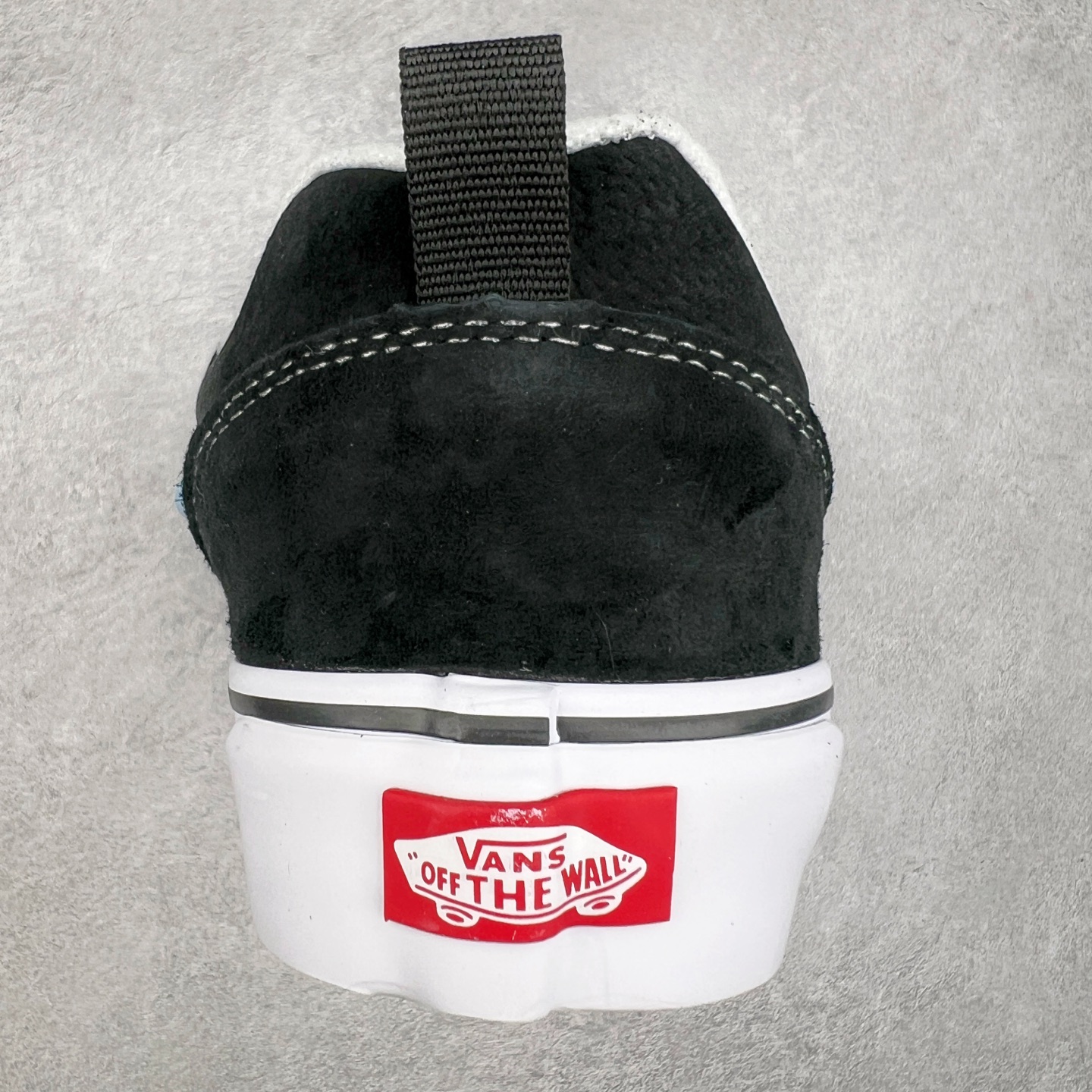 图片[8]-Vans Knu Skool 黑蓝 官方新款 复古休闲胖胖面包鞋 肥胖版大LOGO原版全皮猪八面料 尺码：35 36 36.5 37 38 38.5 39 40 40.5 41 42 42.5 43 44 工艺：硫化1：1（重量1：1、真标、原钢印、材质标、鞋型标、合格证）-选品中心