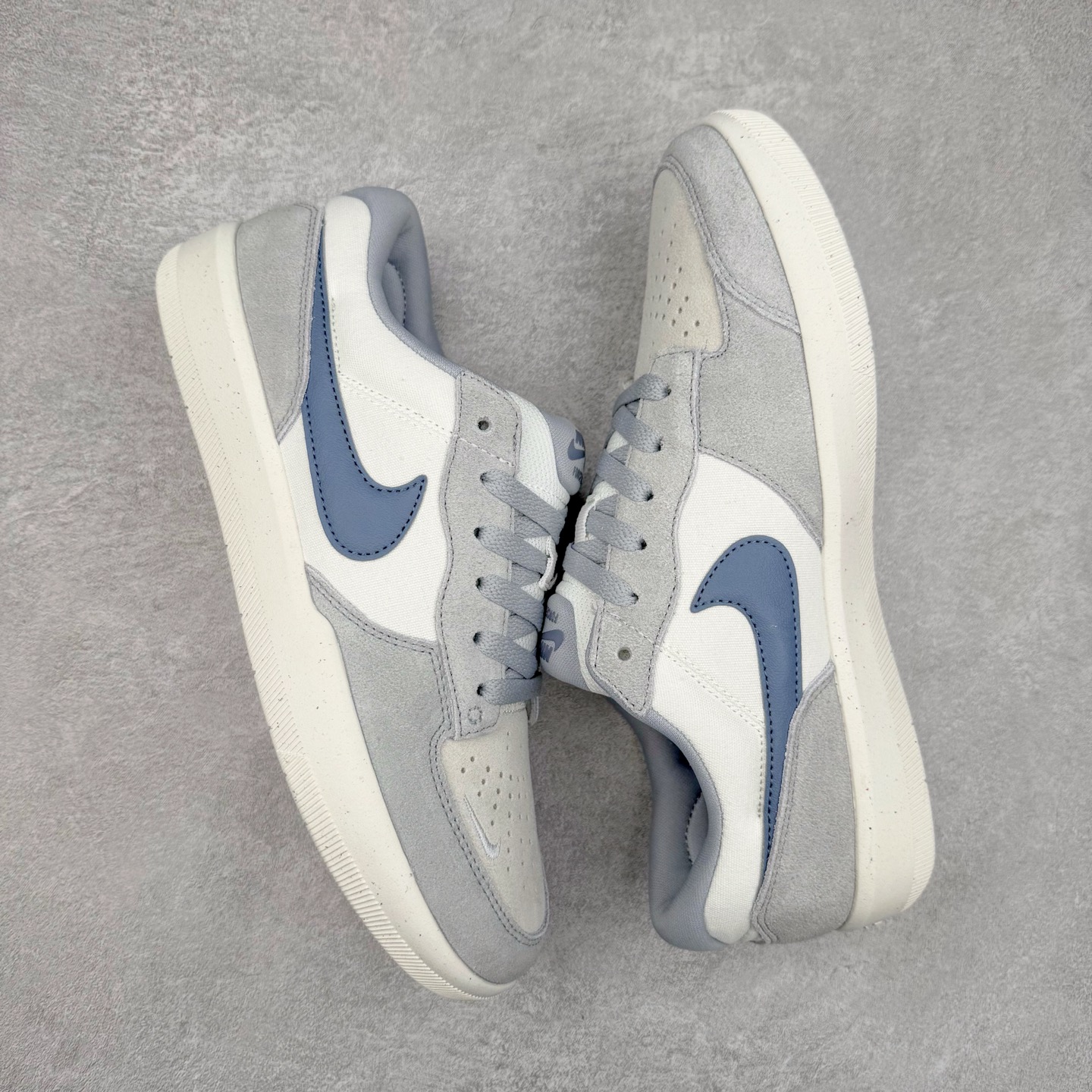 图片[3]-NK SB Force 58 空军58系列低帮休闲运动滑板板鞋 IH0636-141 鞋面由帆布和麂皮拼接 层次感丰富 搭配硫化外底 耐磨耐穿 鞋舌及中底后跟处饰有SB Logo 表明鞋款身份 采用包边设计 经久耐穿 硫化结构则有效提升灵活性 穿上这款全新推出的创意力作 助你耀动街头 尺码：36 36.5 37.5 38 38.5 39 40 40.5 41 42 42.5 43 44 45-选品中心