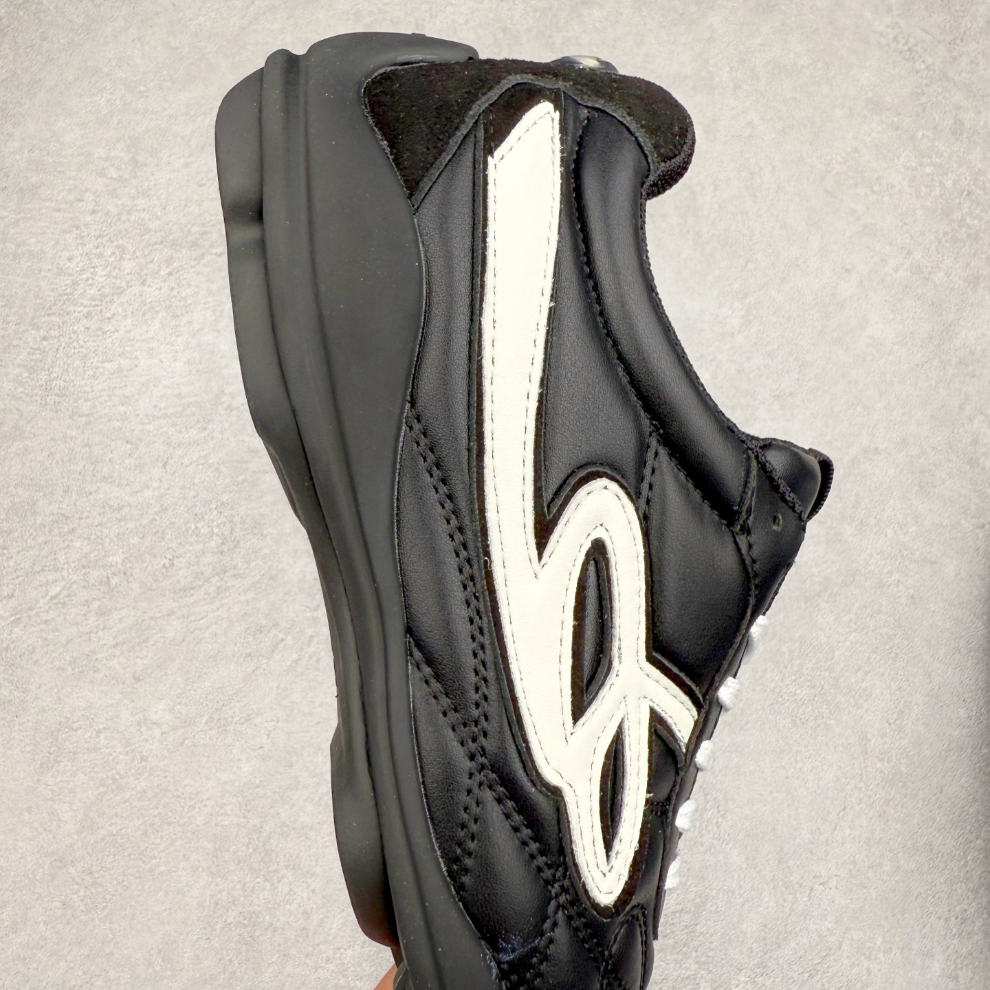 图片[6]-GOOD BAI 白敬亭同款 复古时尚流浪鞋 广东大厂货 2025春夏新品 网纹格 赛车鞋设计搭配做旧效果 是又酷又浪漫 千禧复古感 脚感特别 轻盈舒适~ 内增高设计 穿着更好搭配 尺码：35 36 37 38 39 40-选品中心