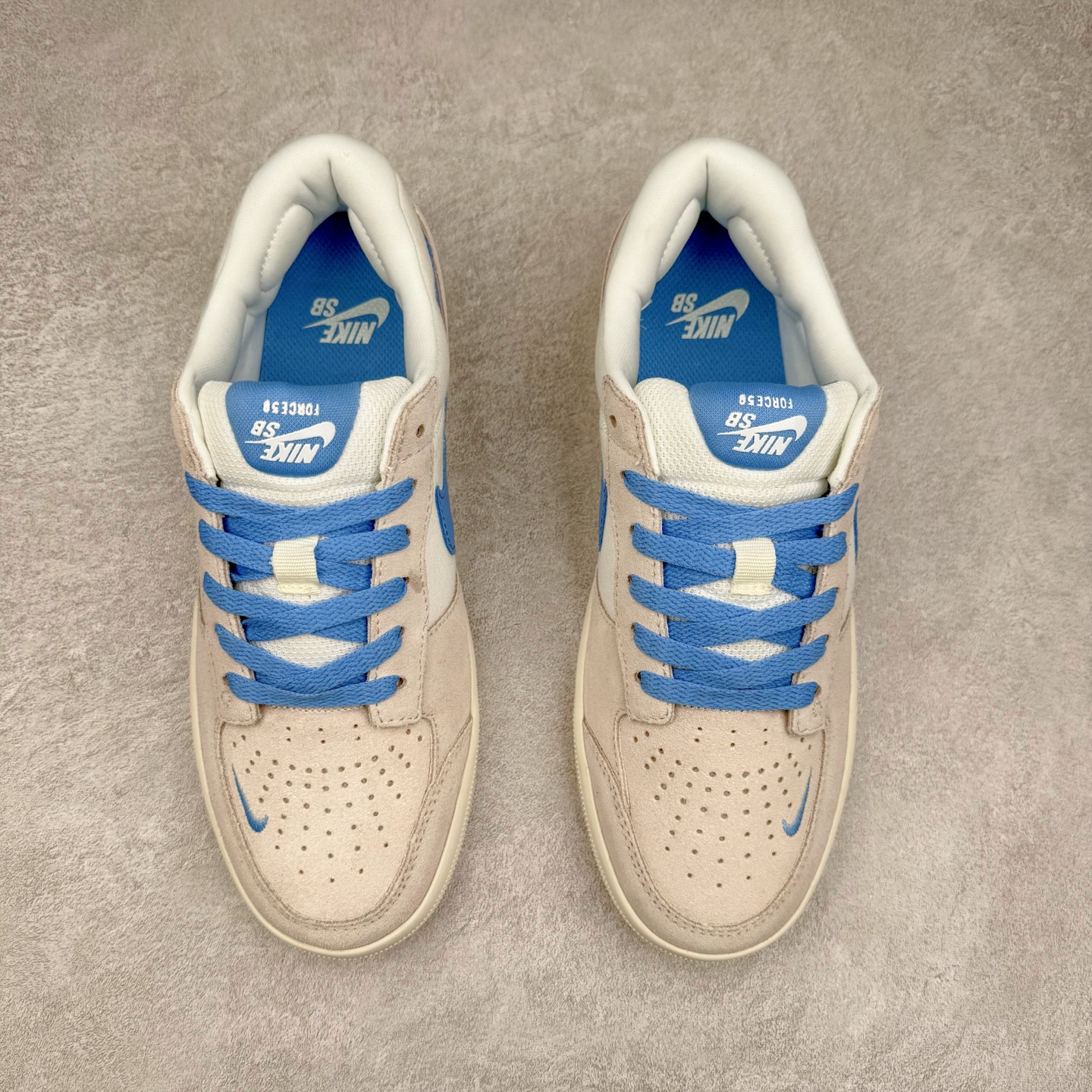 图片[2]-NK SB Force 58 空军58系列低帮休闲运动滑板板鞋 DV5477-003 鞋面由帆布和麂皮拼接 层次感丰富 搭配硫化外底 耐磨耐穿 鞋舌及中底后跟处饰有SB Logo 表明鞋款身份 采用包边设计 经久耐穿 硫化结构则有效提升灵活性 穿上这款全新推出的创意力作 助你耀动街头 尺码：36 36.5 37.5 38 38.5 39 40 40.5 41 42 42.5 43 44 45-选品中心